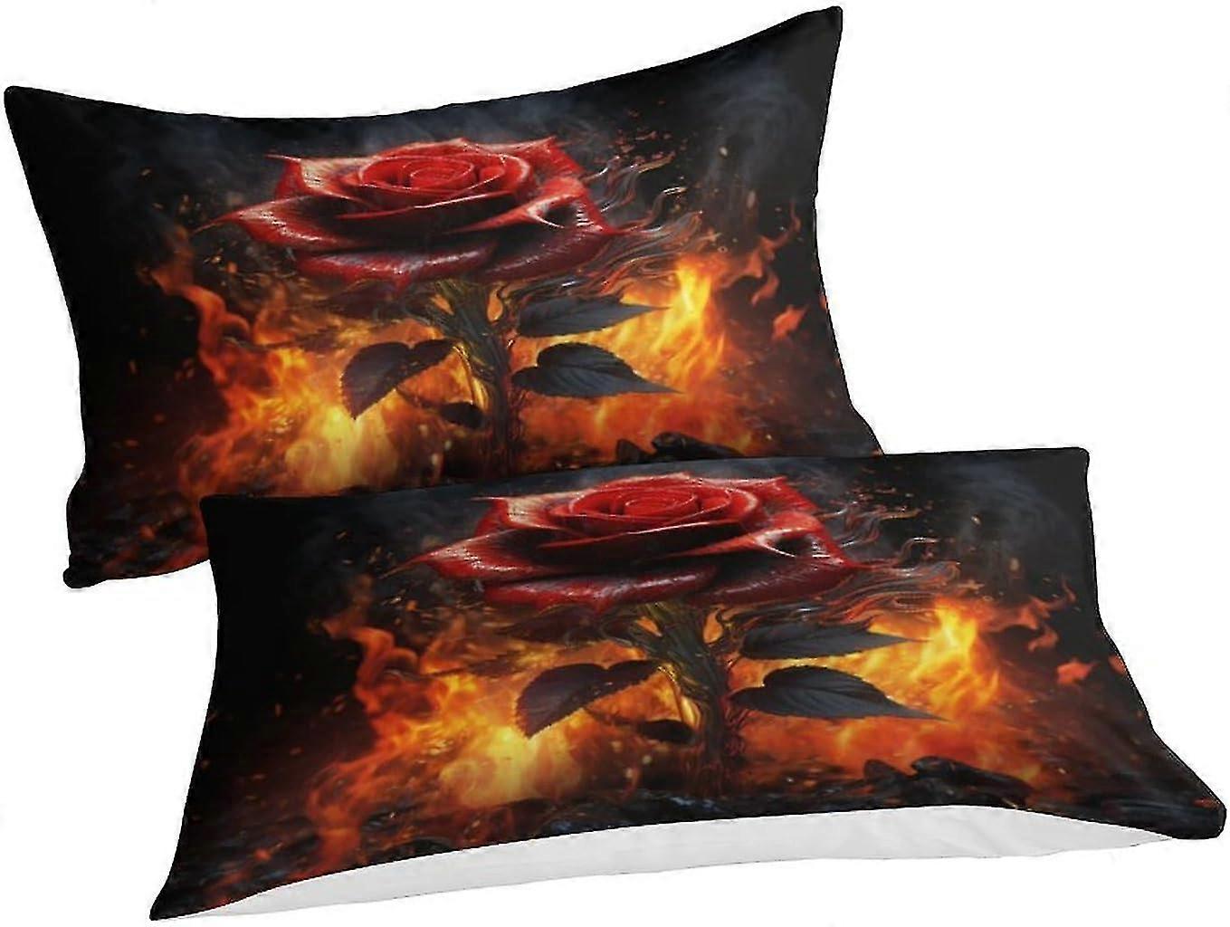 Ultra Soft 3 Piece Bedding Set with Zipper Closure and 2 Pillowcases, Suitable for Various Brands