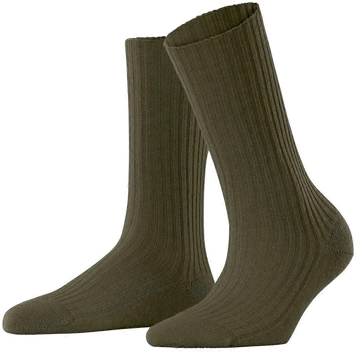 Falke Cosy Wool Boot Socken - Artischockengrün