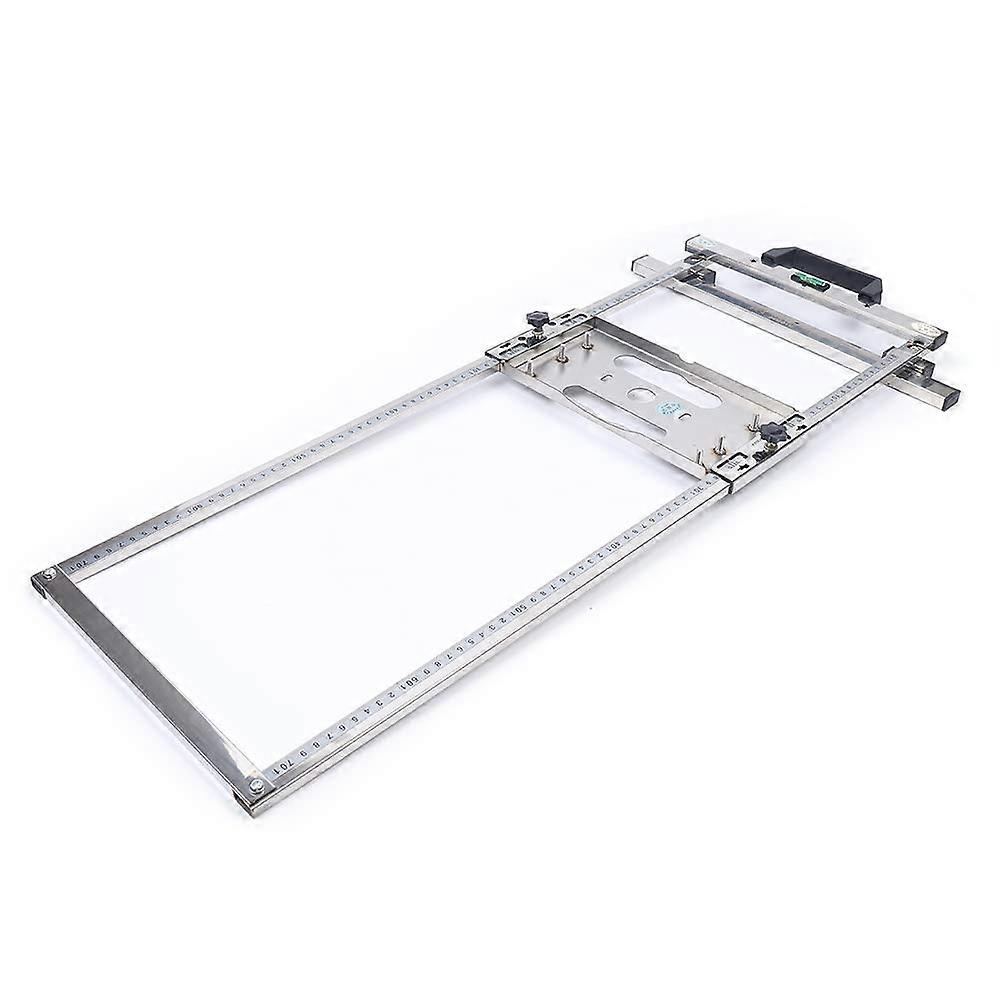 Electric Circular Saw Trimmer Machine With Stainless Steel Edge Guide Positioning Cutting Board Portable Floorboard Cutter