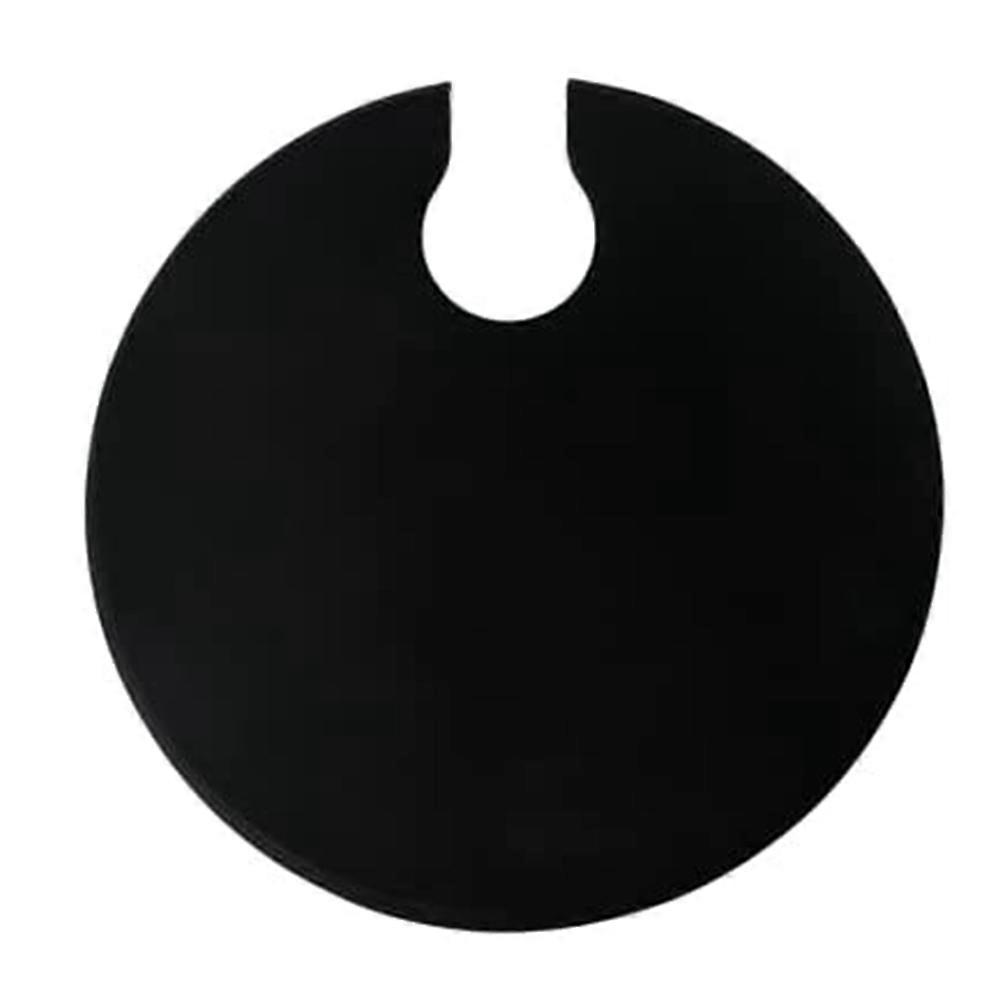 1Pcs Silicone Lids - Fits Up to 10.5Inch Stock Pots - Compatible for Anova Culinary Sous Vide Precision Cookers Black