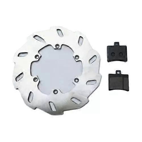 Brake disc and rear pads for Keeway RKV200