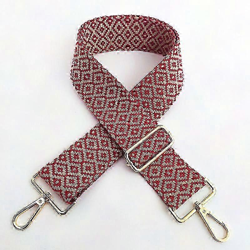 Adjustable 5cm Wide Colorful Striped Shoulder Strap for Bags