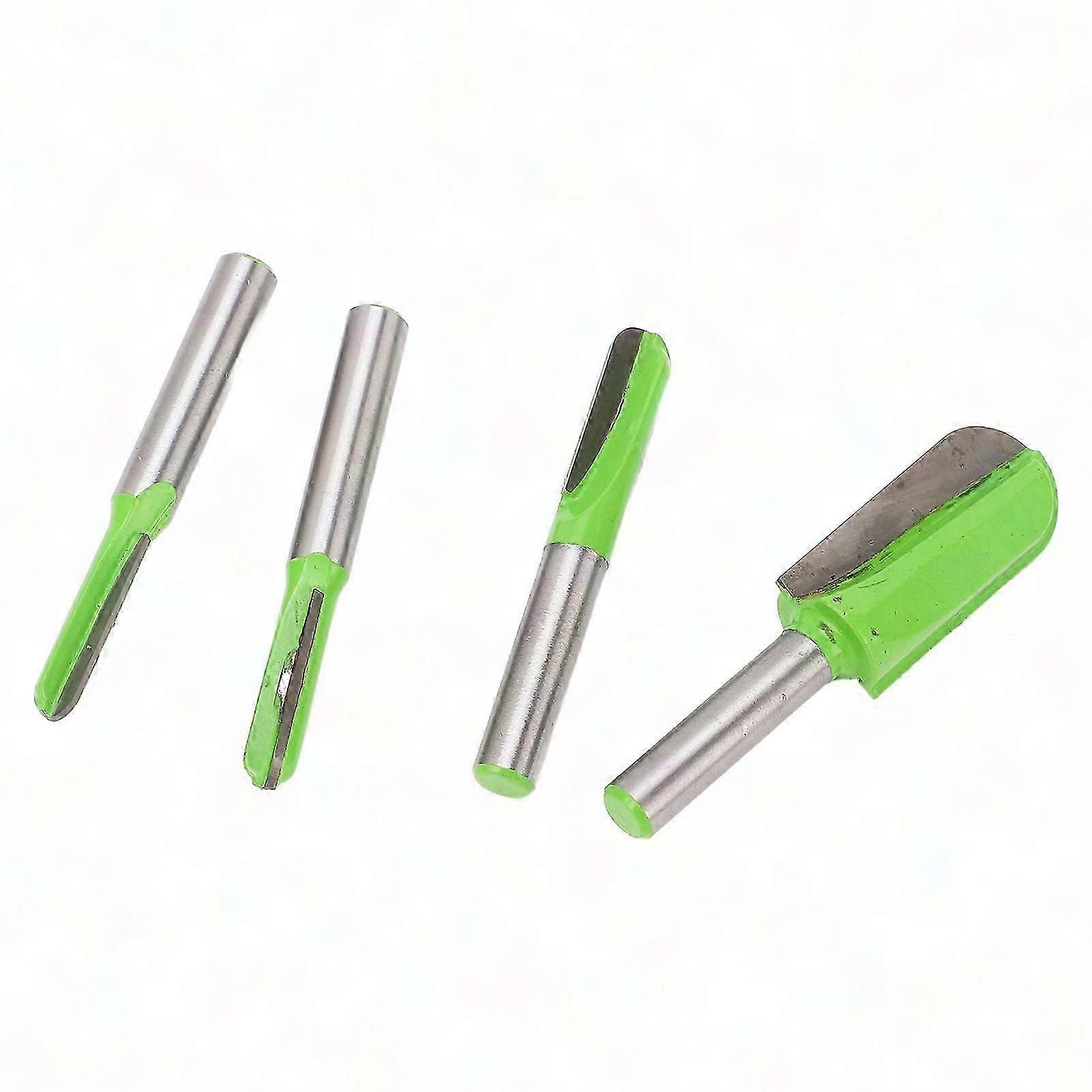4pcs Round Nose Router Bits 8mm Shank for CNC