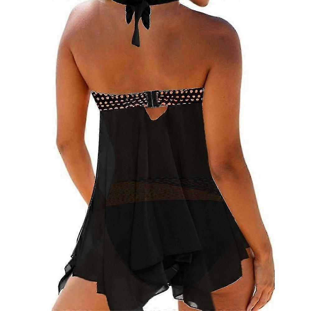 Maillots de bain pour femmes Beach Set Maillots de bain Tankini avec slip taille basse Vêtements de plage