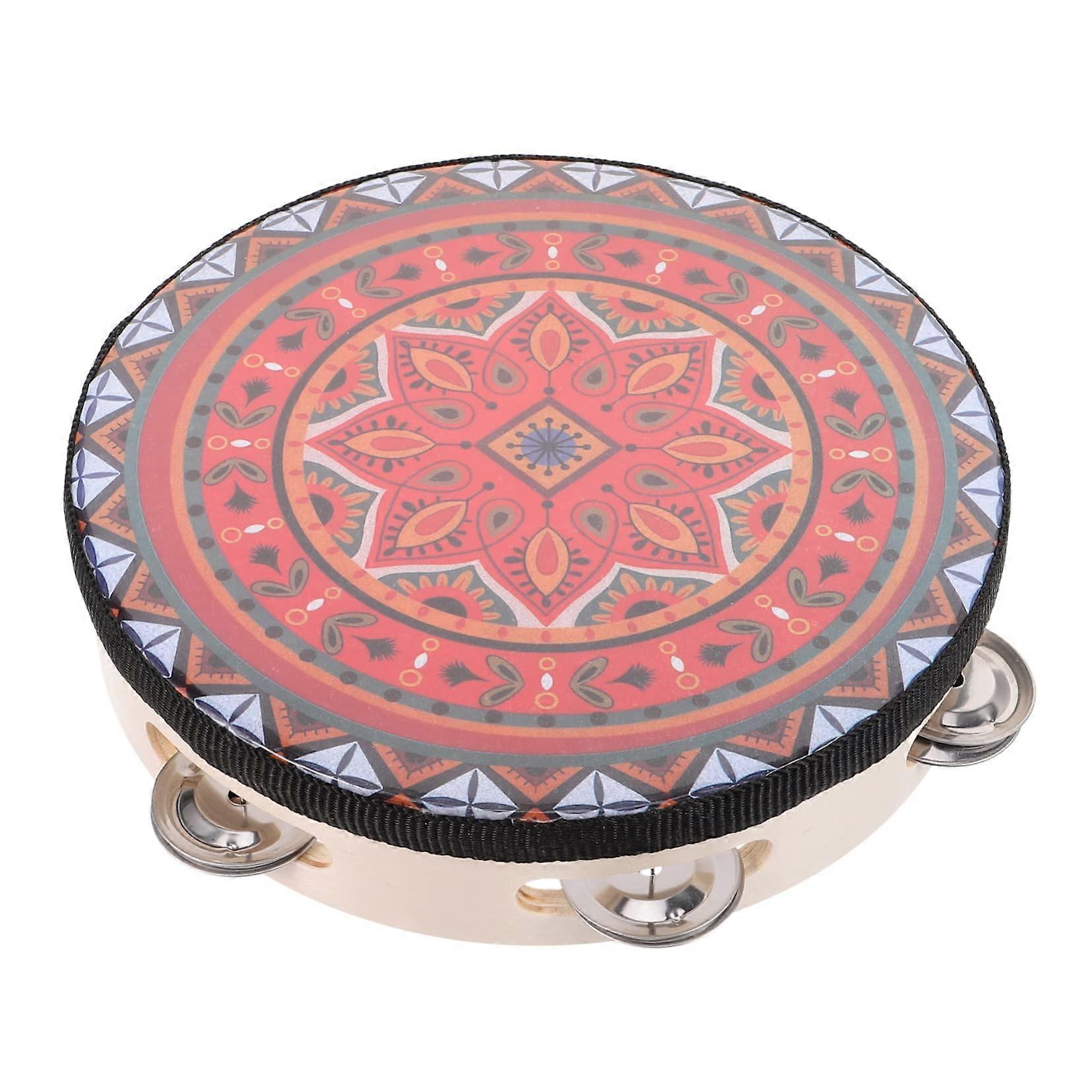 Streamer tambourine, rattle drum, hand drum, musical instrument, drum