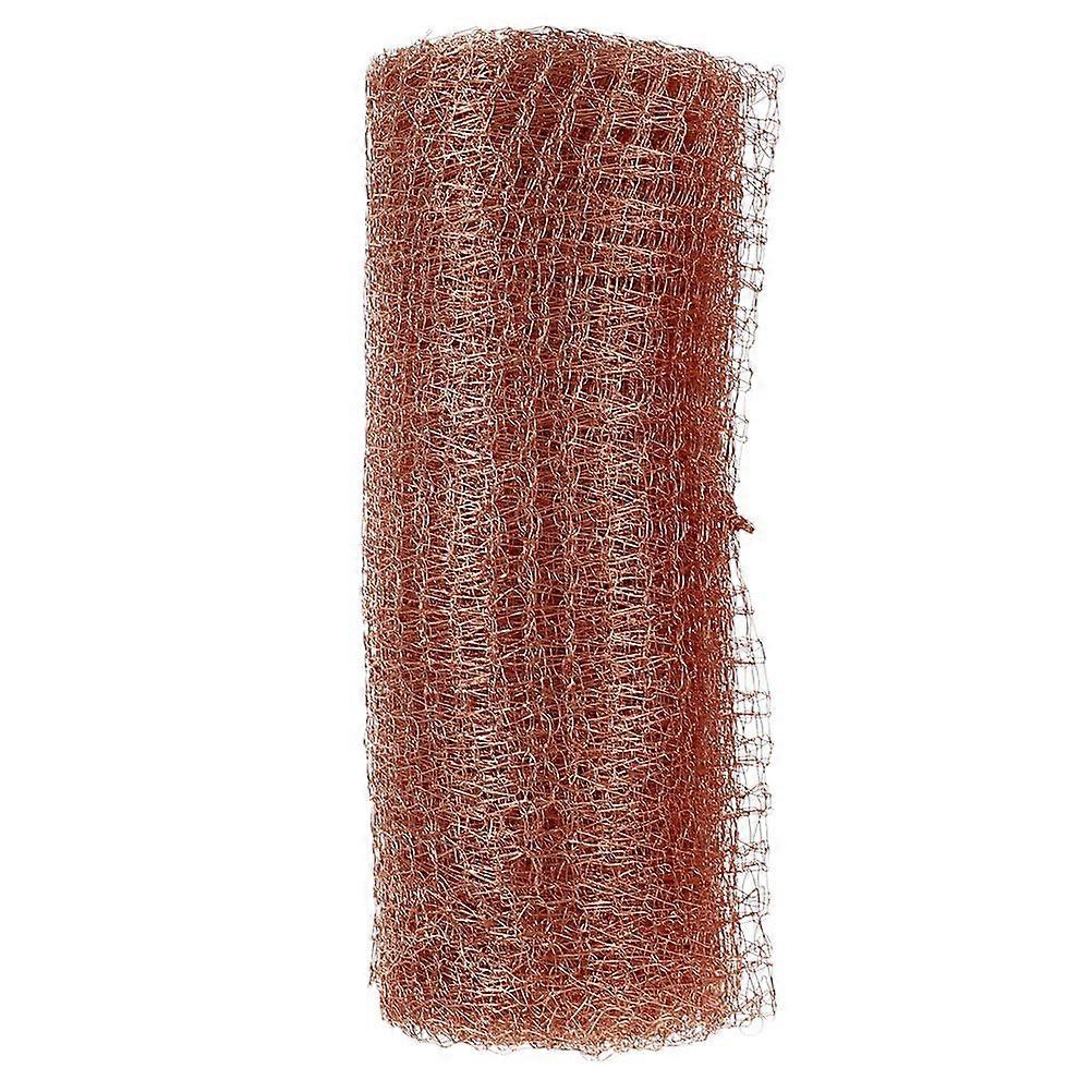 1 Roll Weep Hole Cover 127m Rodent Wire Mesh Roll Copper Hole Gap Blocker Hole Filler