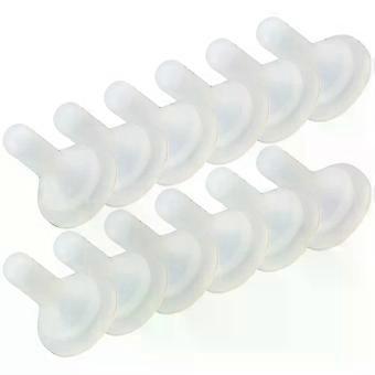 20 Pcs Silicone Pet Bottle Nipples Kitten Pacifier Puppy Feeder Drinking Tools For Pets Hamster Monkey Nursing Supplies Slow