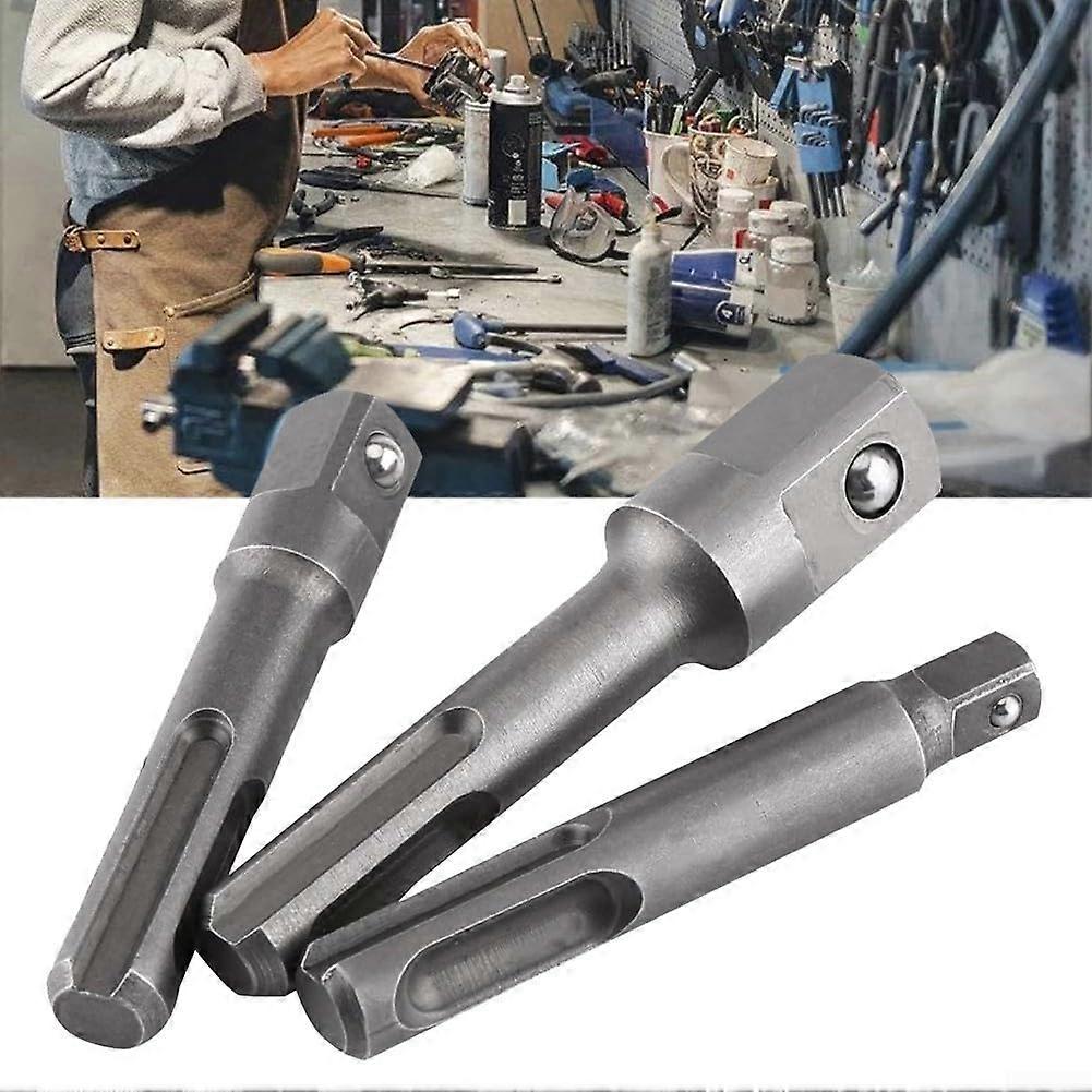Convert drills conveniently into power drivers with this innovative SDSPlus adapter design (B).