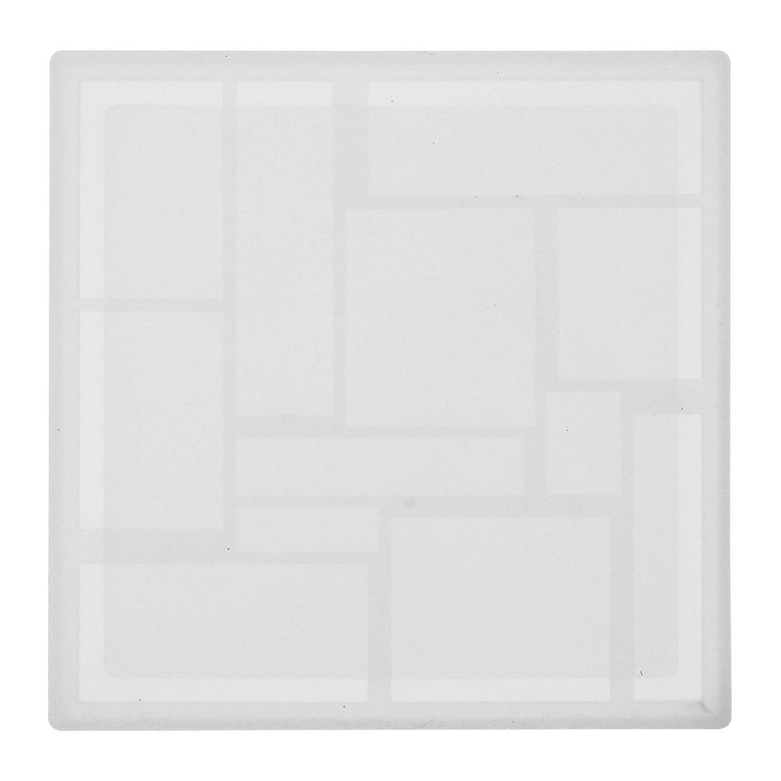 Silicone Geometric Puzzle Mold for DIY Crafts – Reusable Epoxy Casting Mould with Smooth Inner Surface for Creative and