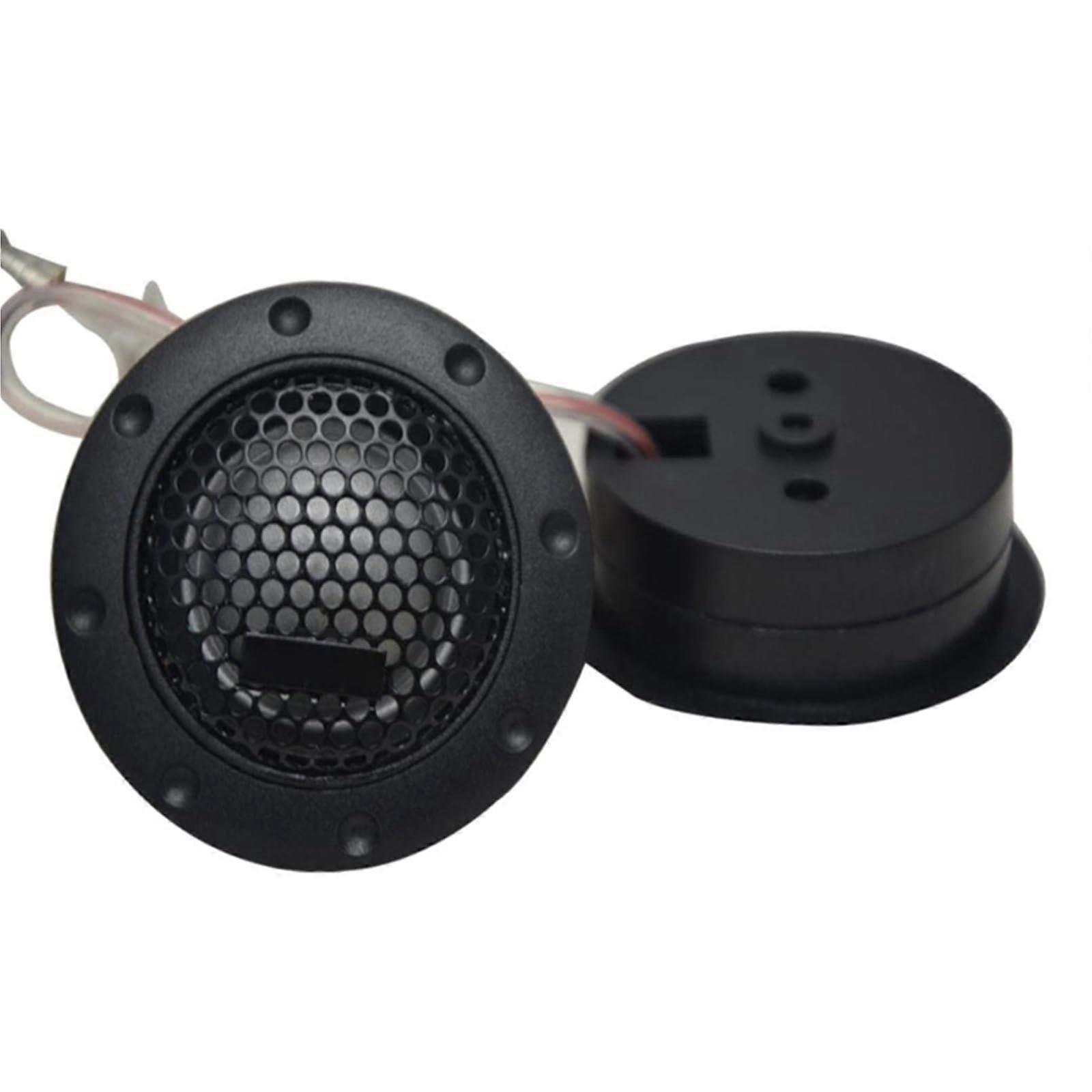 Horn Speaker 2Pcs 1180W Dome Car Tweeter Mini Frequency Speaker Car Audio Speaker Compatible with F19A Audio Tweeter