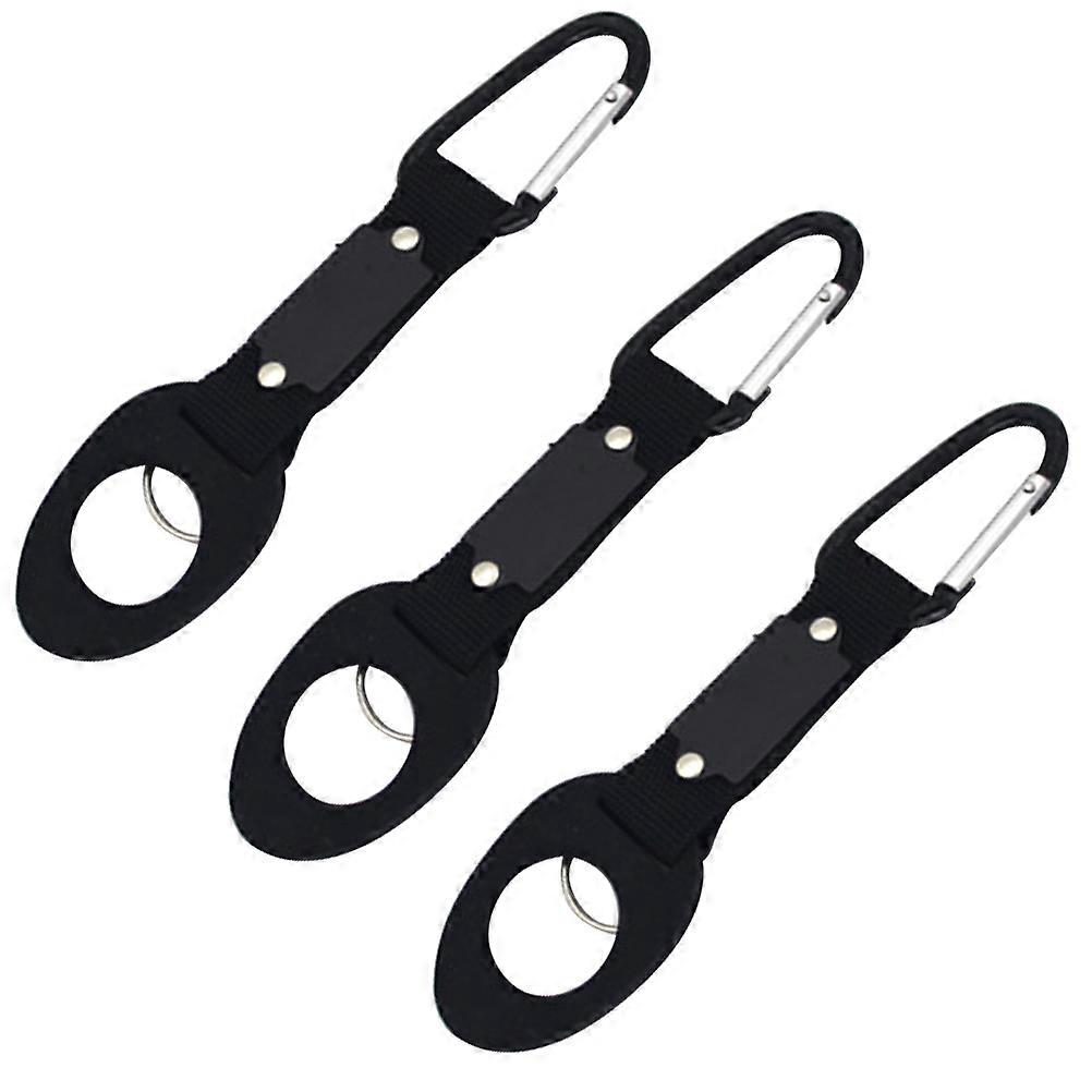 زجاجة المياه في الهواء الطلق مشبك غلاية هوك مشبك حامل استكشاف 3 قطع