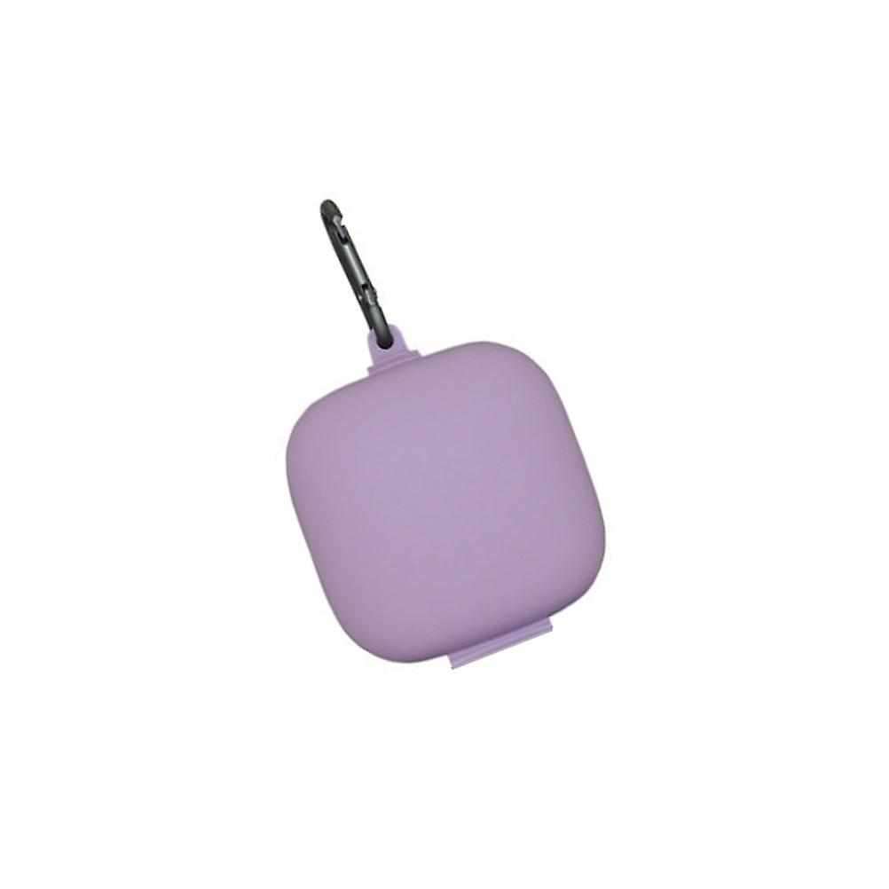 Headphone Protective Case Storage Case Wireless Headphone Scratch-Resistant Simple Design 3.1×3.1×1.4in 1Set