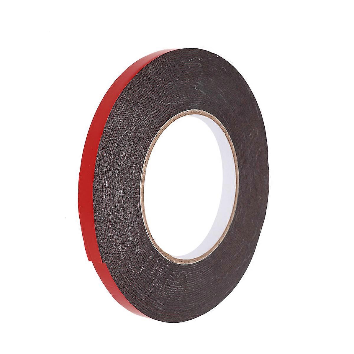 PE Double sided Weatherproof Adhesive Tape Super Strong Seal for Automotive Mounting and Car Trim Strip (Red)