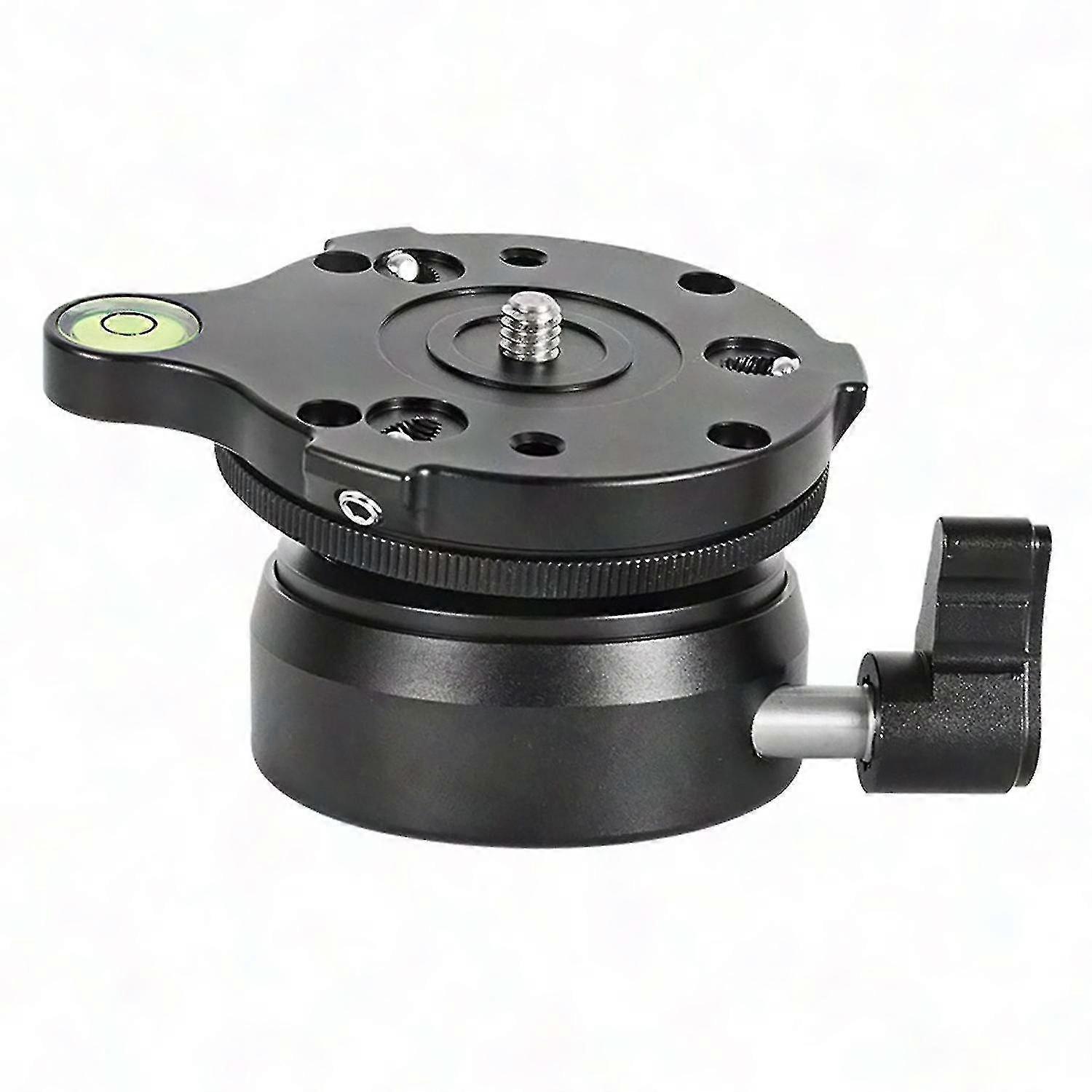 Dy-60n Tripod Leveling Base with Bubble Level for DSLR Cameras