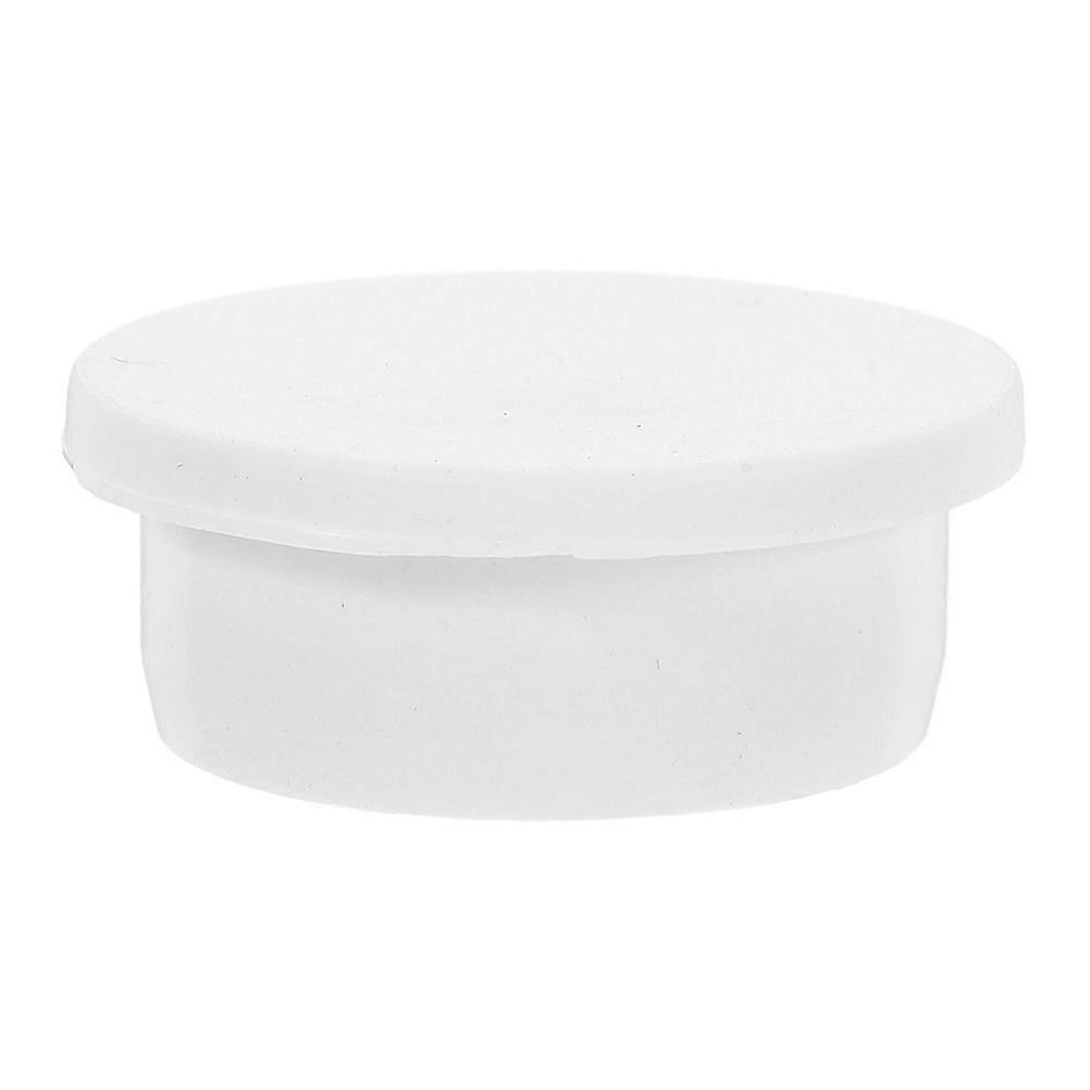 PVC Pipe End Cap Plug Drainage Pipe Protection Cap Hole Plug Waste Pipe Sealing Cap Replaceable Pipe Stopper Water Pipe End Cap