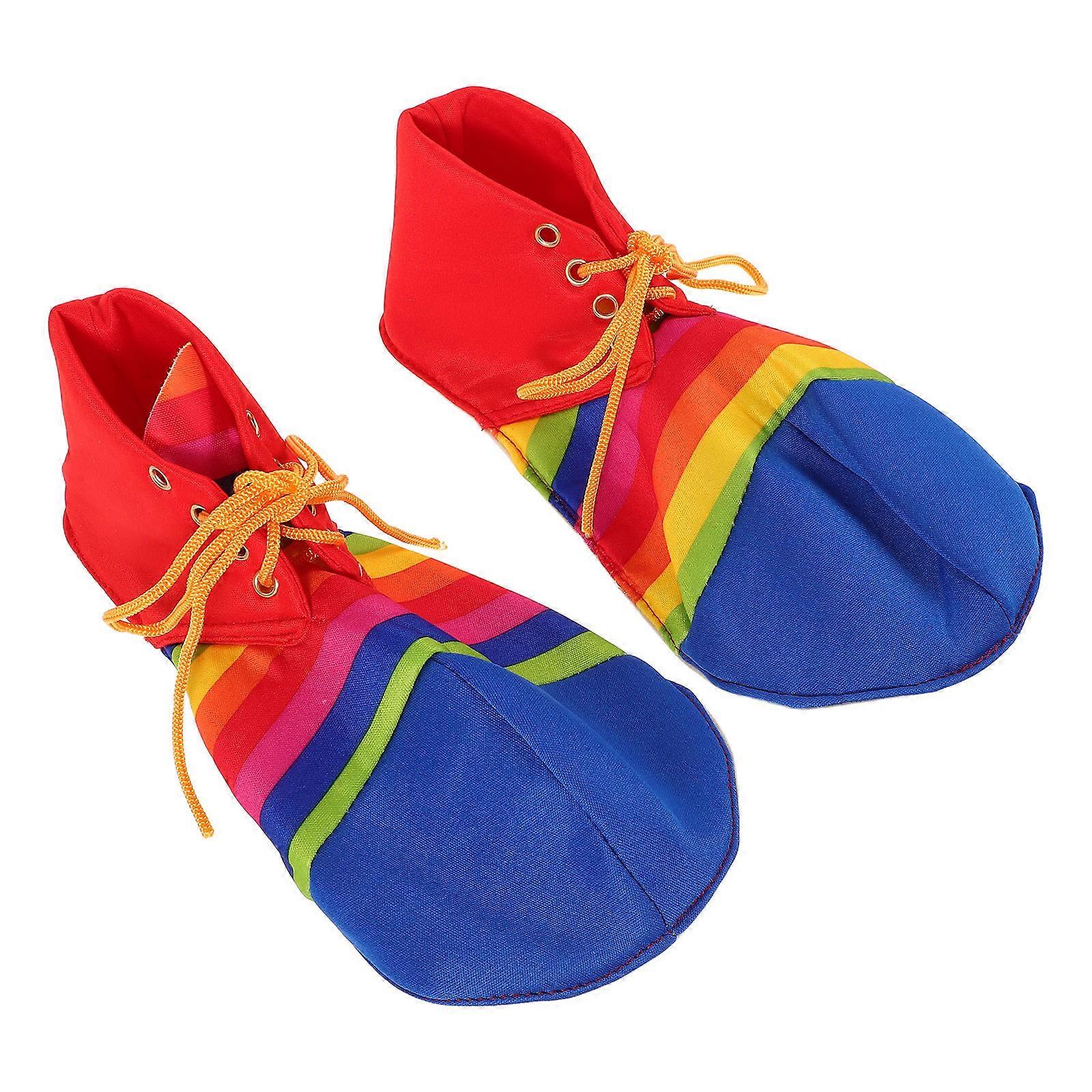 Halloween Shoes Performance Big Head Multi Colored Unisex For Parties And Cosplay 1 Pair