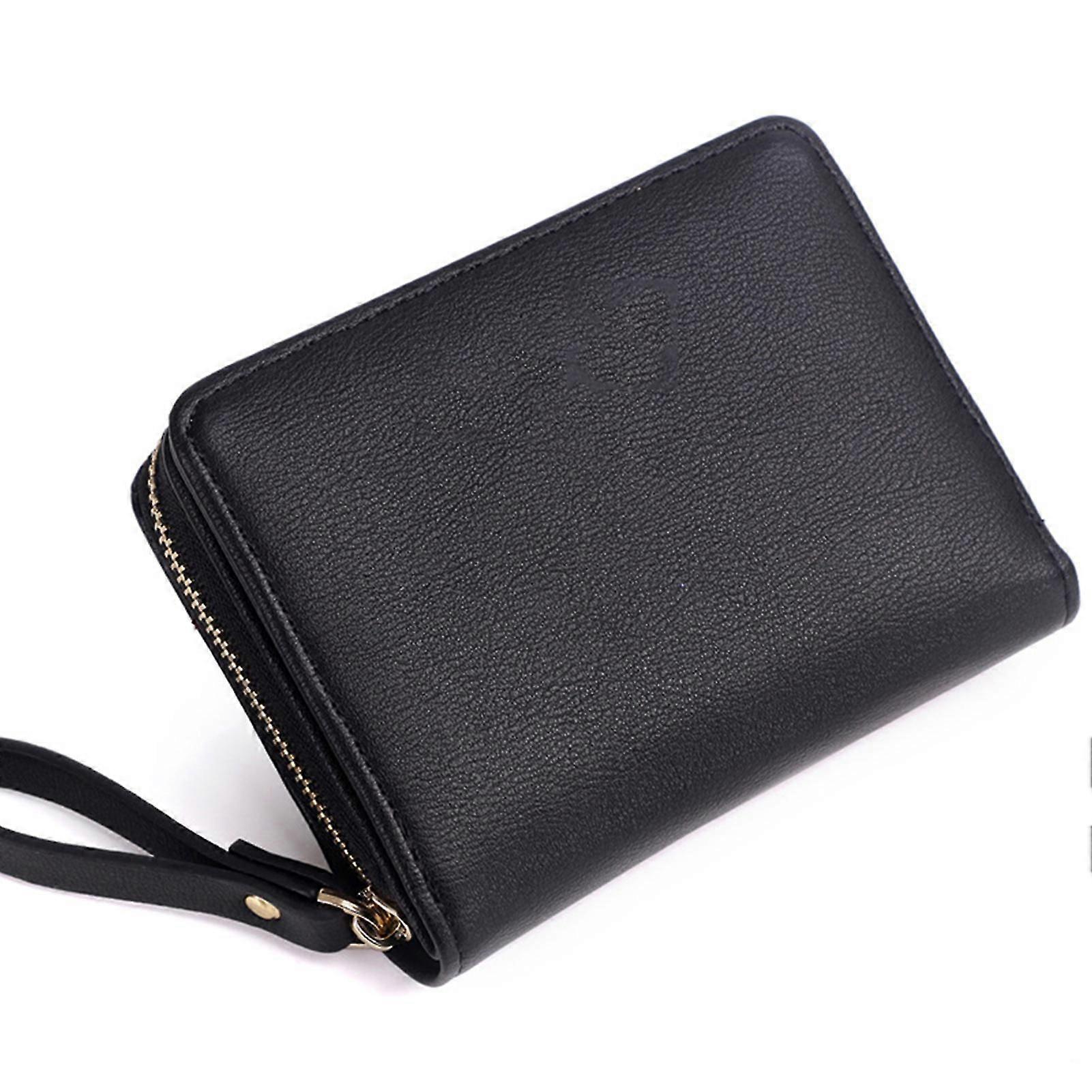 Short Simple Multi-Card Money Clip Large Capacity Design Suitable for Shopping