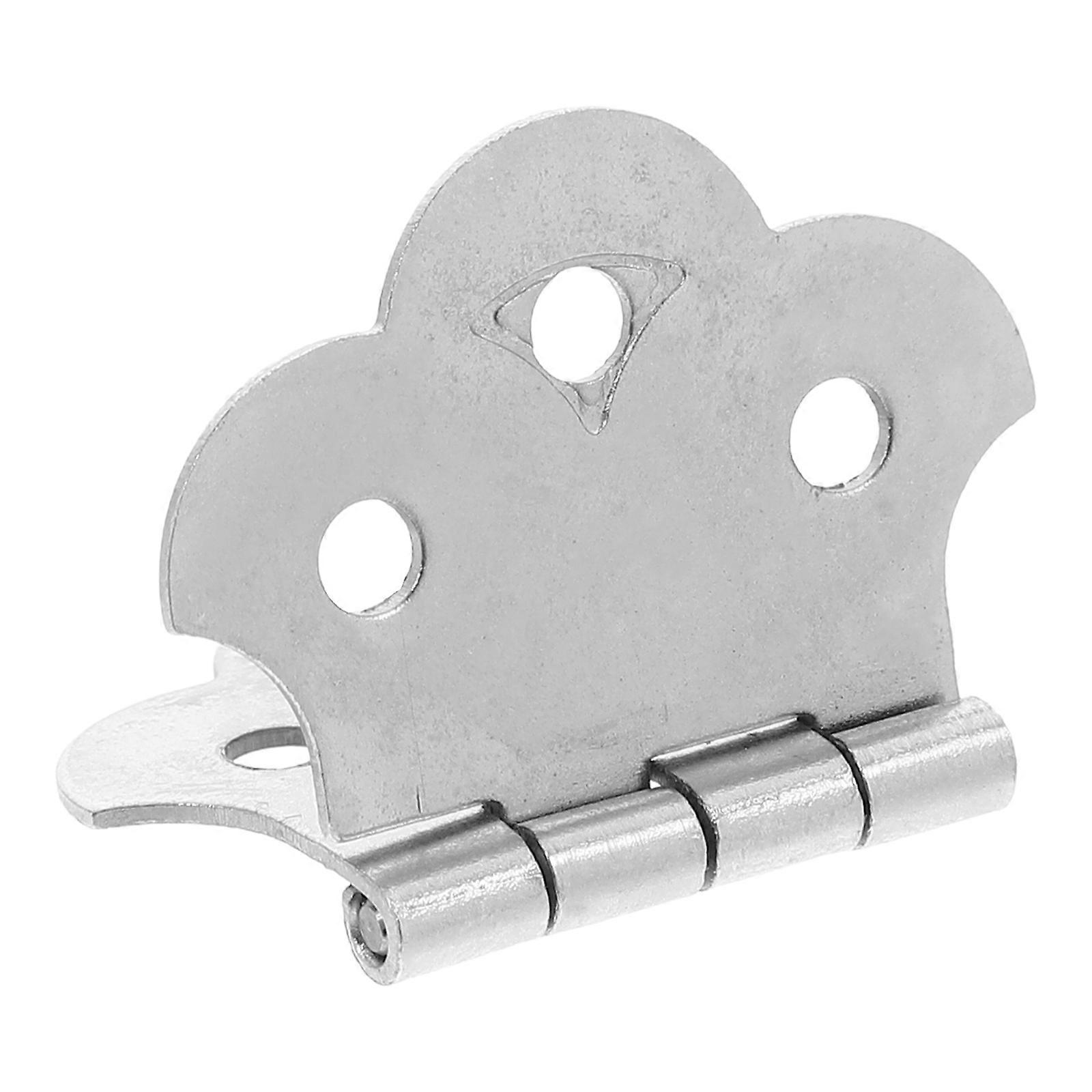 Cigar Box Guitar Tailpiece for 3String Instruments with Screws Sturdy Metal Silver Lightweight and Durable 1 Set