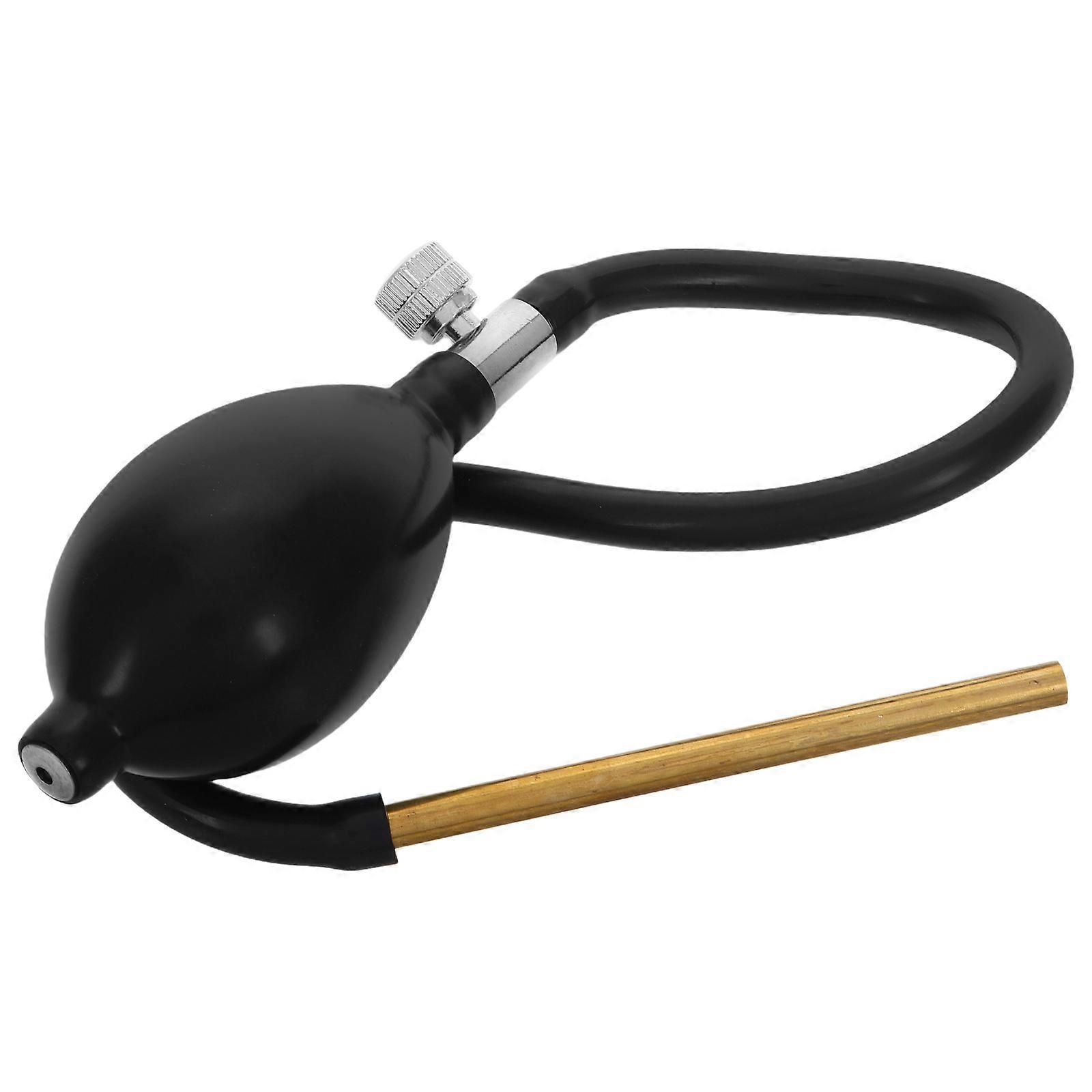 Manual Sugar Blowing Pump Tool with Tube for Candy, Rubber Blower Pump for Baking, Easy to Handle for Home and Party Use