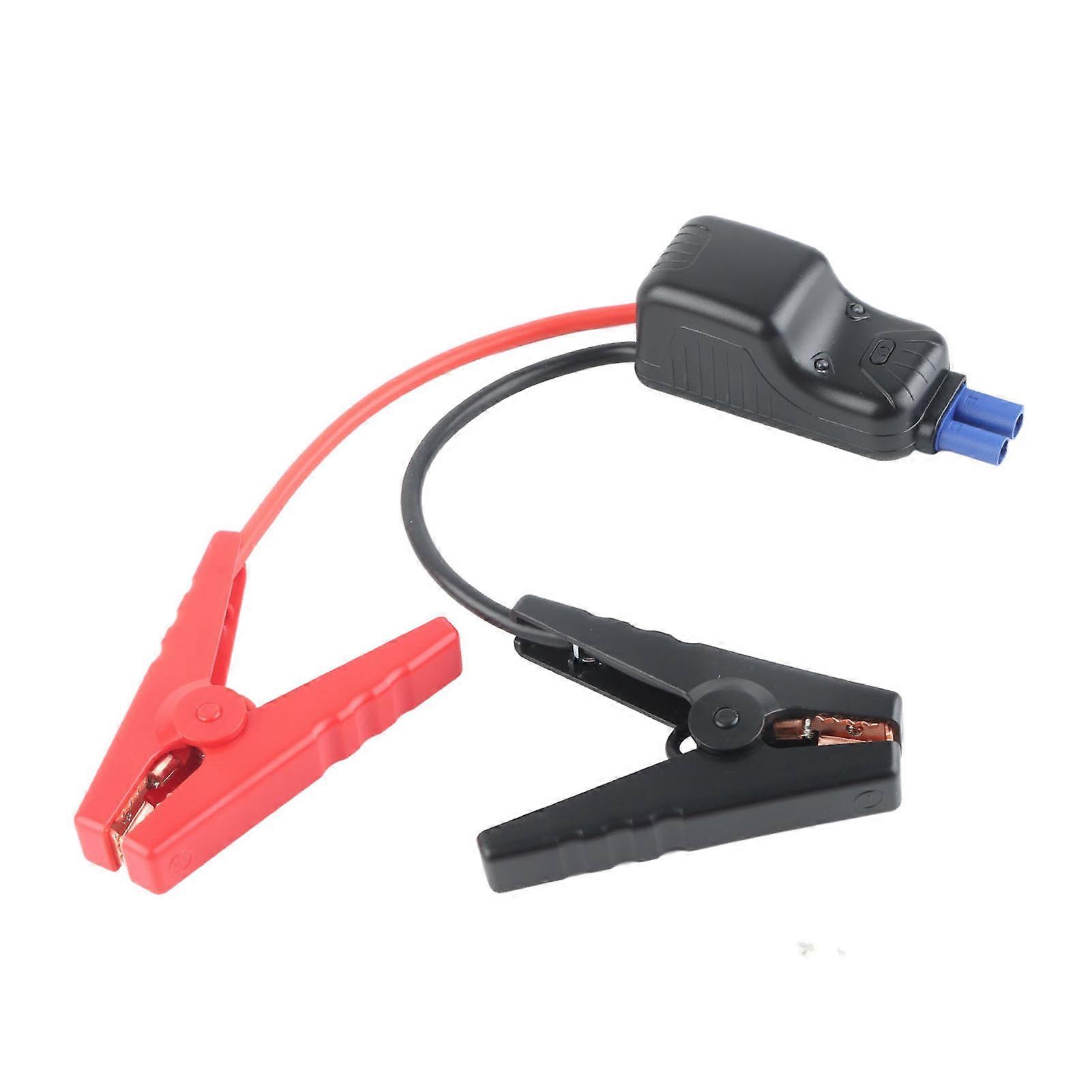 Car Battery Wire Clip Boost Cable Clamp High Insulation Grounding Wire Clip for Emergency 