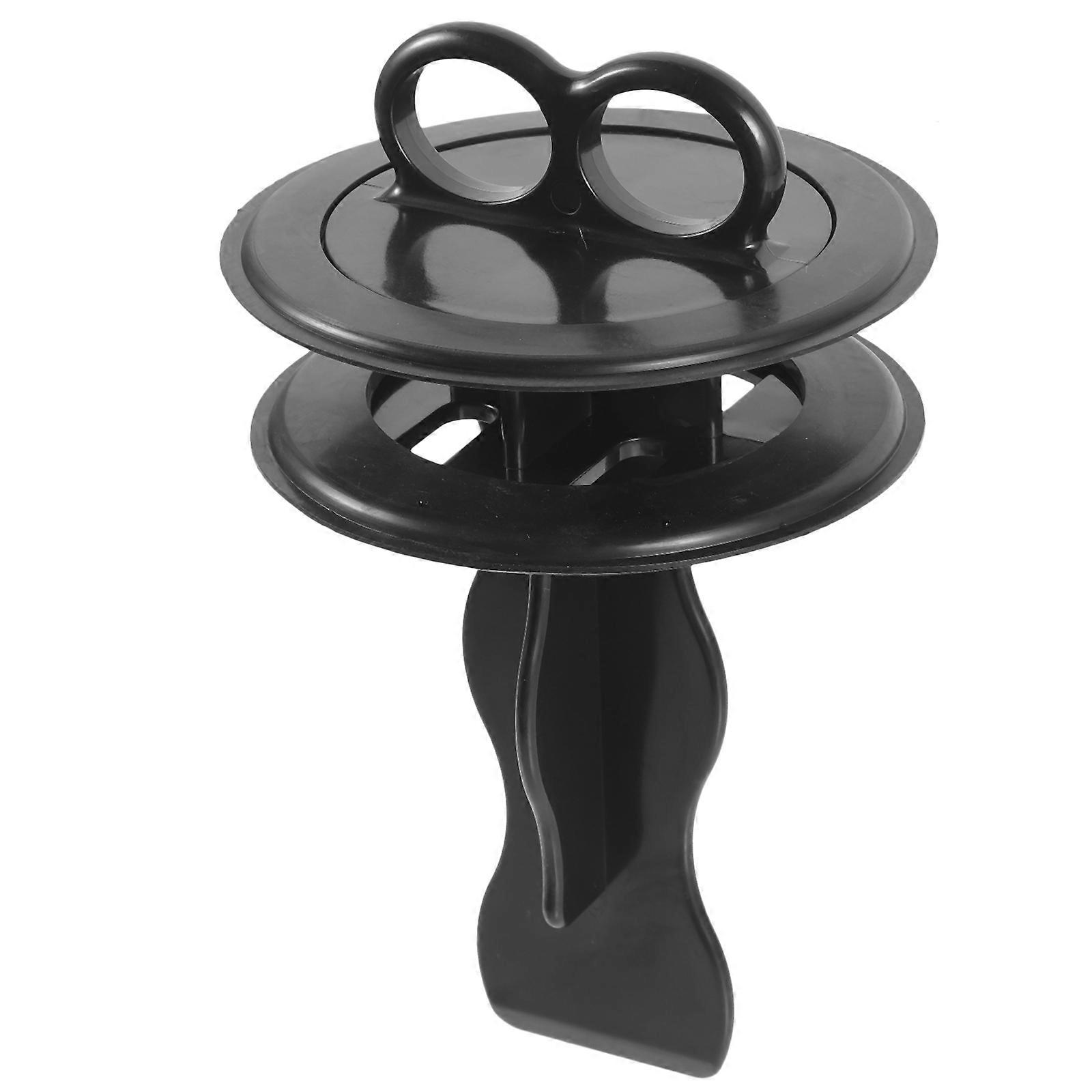 Kitchen Sink Garbage Disposal Stopper With Splash Guard For Home Use In Black Color 1Set