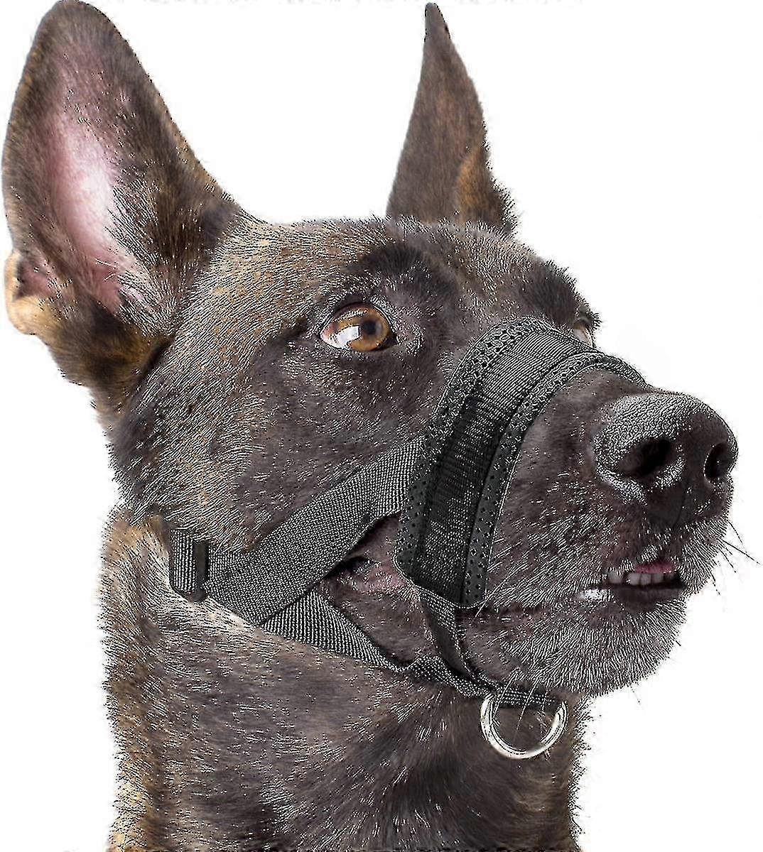 Dog Muzzle Nylon Soft Padding, Adjable Loop