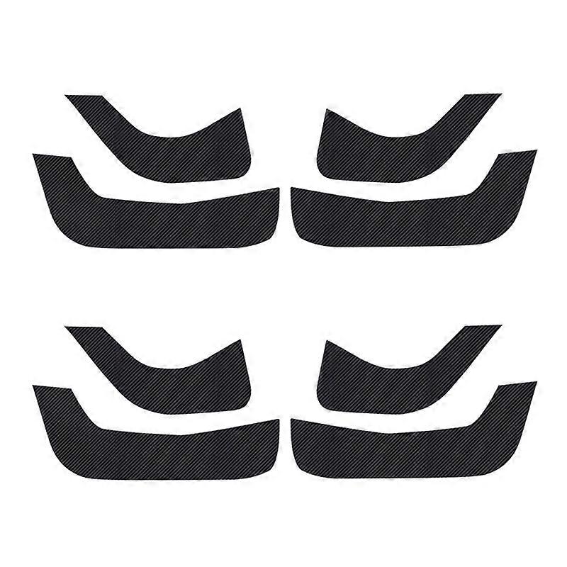 2X Car Carbon Fiber Door Anti-Dig Pad Side Edge Protection Mat Cover For Mazda CX-30 2019 2020
