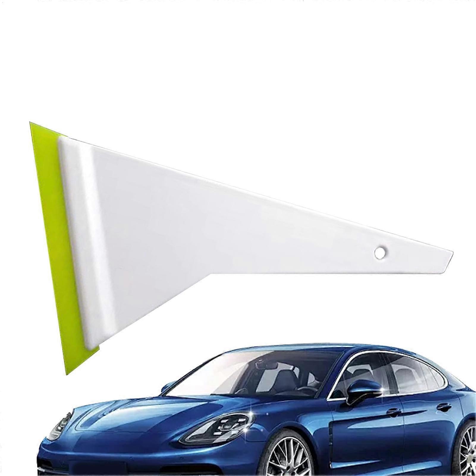 Fenstertönungswerkzeuge für Auto, Ergonomischer Griff Fensterreinigungsrakel, Kompakt Fensterschrubber und Wrap-Installationszubehör, Grün