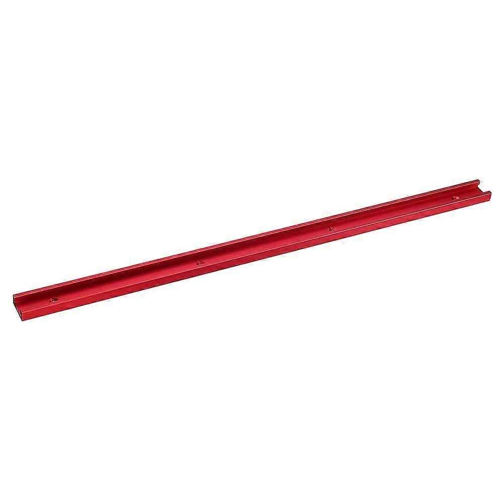 Universal T Groove T Rail Miter Rail Jig Slot 30x12.8mm Table Saw Router Table Woodworking Tool Red 600mm 600 mm