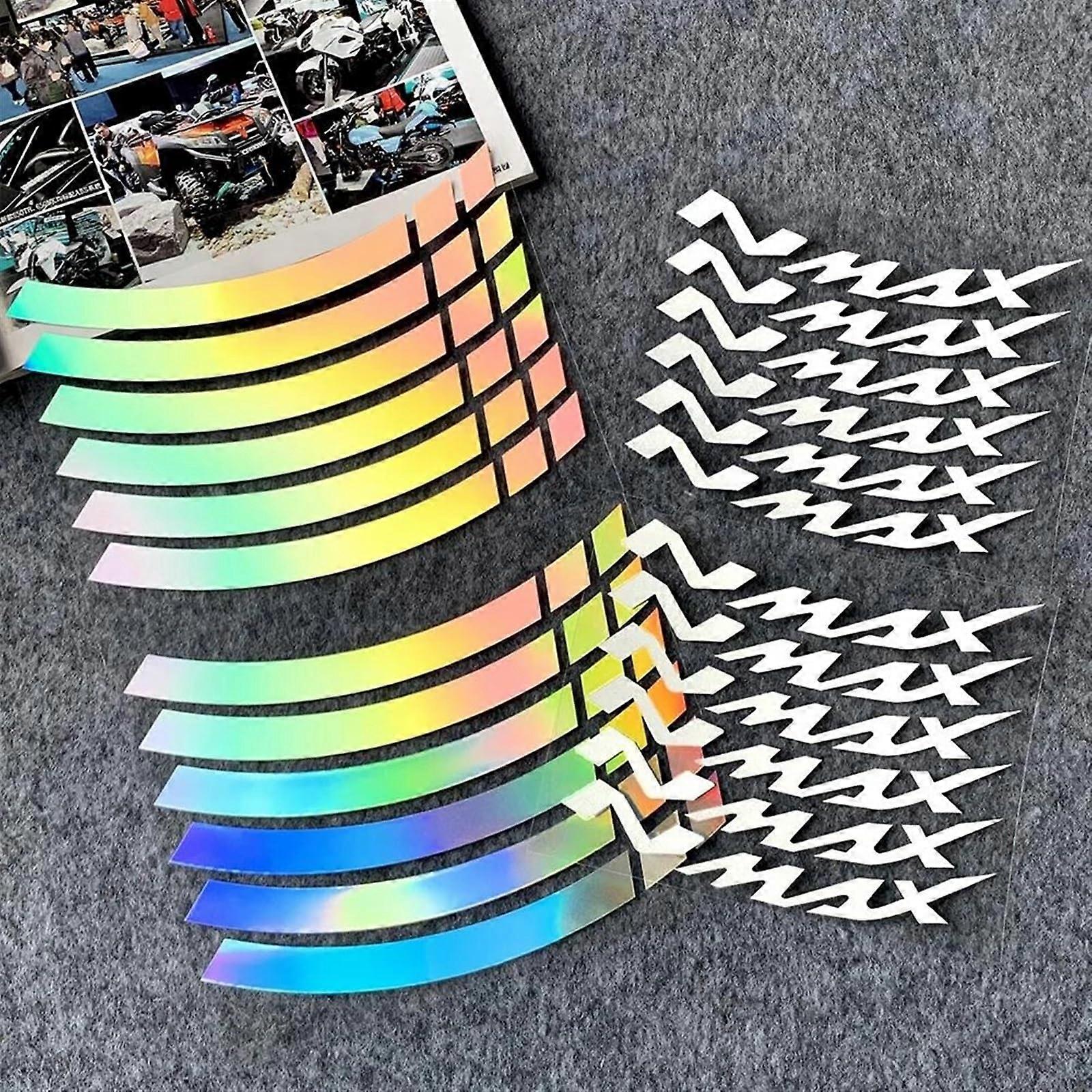 Motorcycle Rim Stickers Easy Installation Reflective Wheel Edge Strips for NMAX N Max N-max 125 155 Style 3