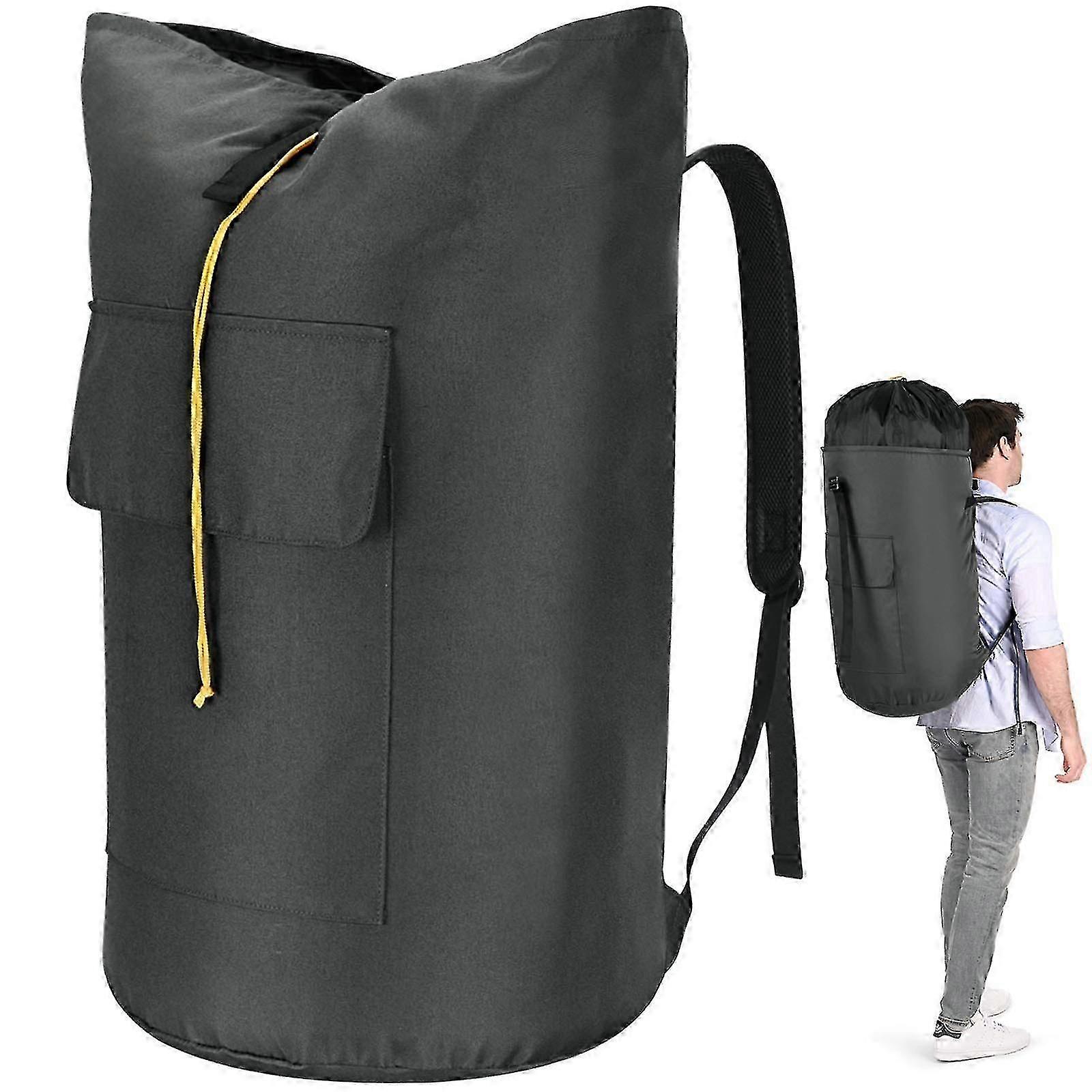 Extra-Large Laundry Backpack for Dorms & Apartments