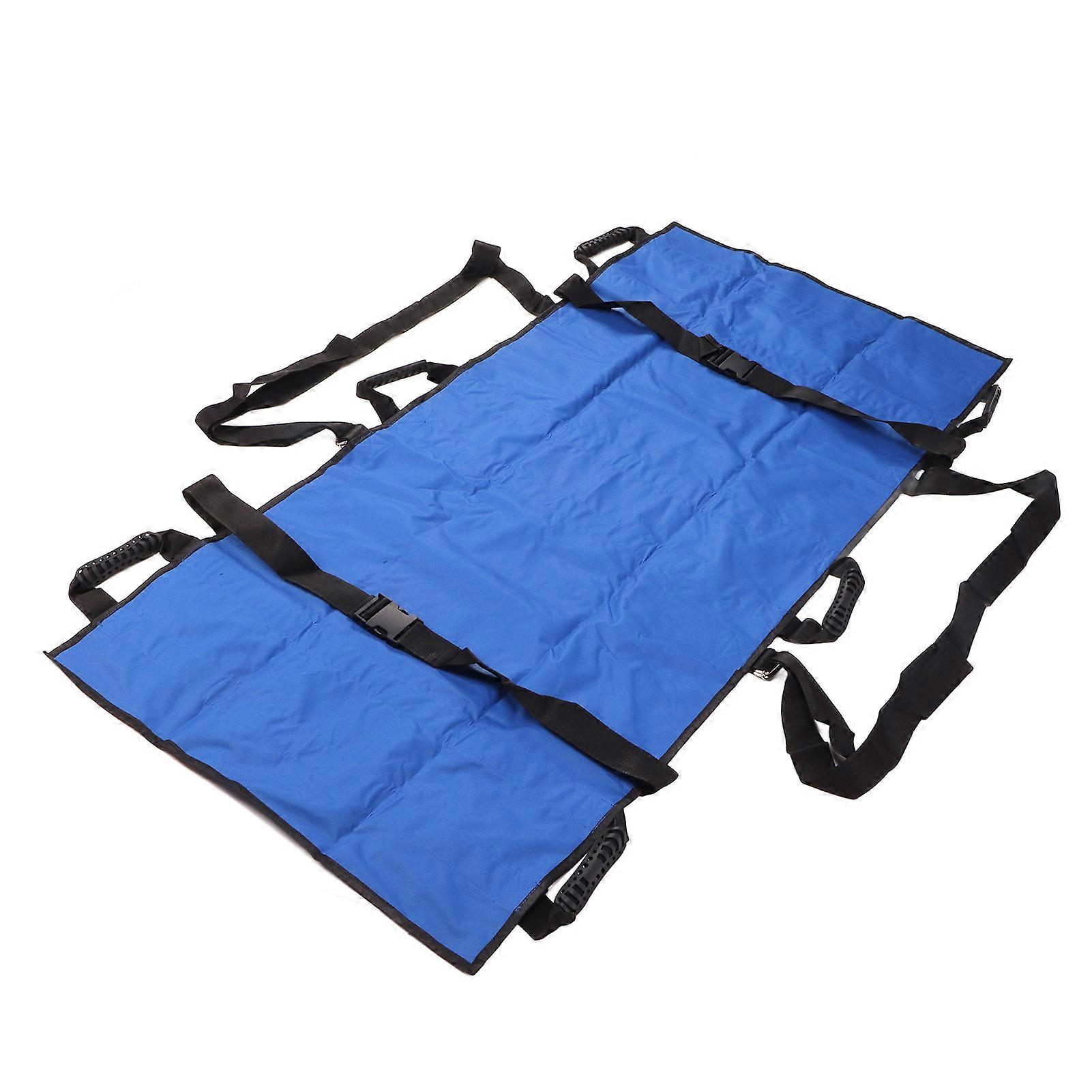 Reusable Washable Patient Transfer Sheet Bed Repositioning Pad with Reinforced Handle for Turning Lifting 