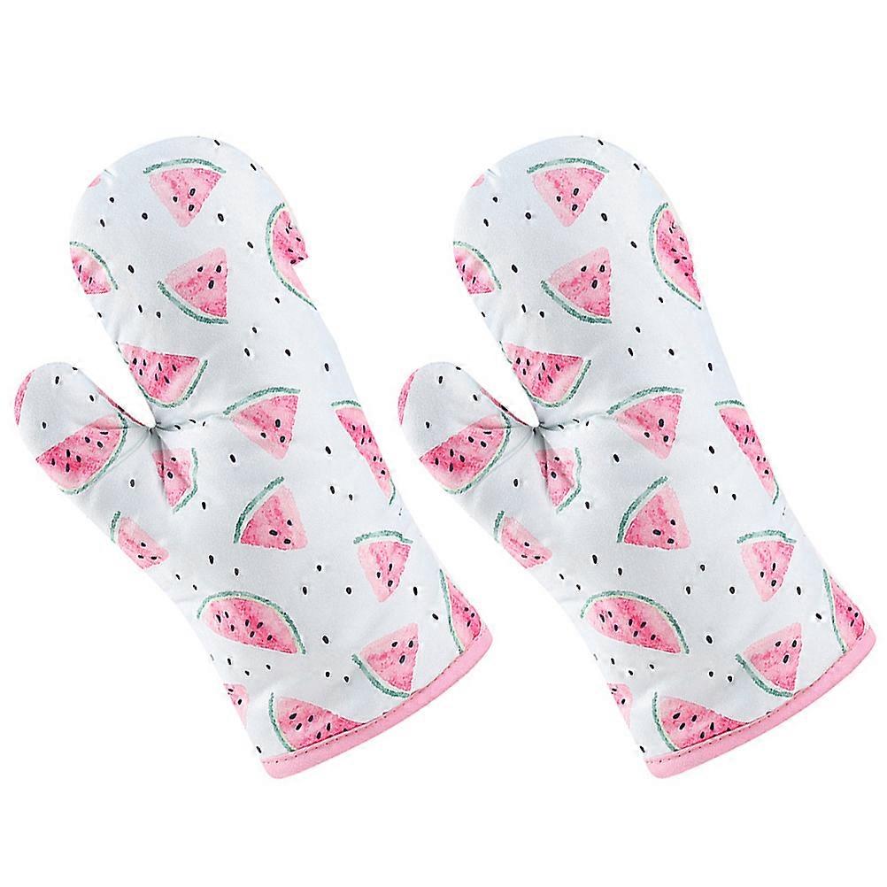 Cooking Safety Anti Scald Mitts, High Heat Resistance for Oven Rack Handling, Avoid Burns