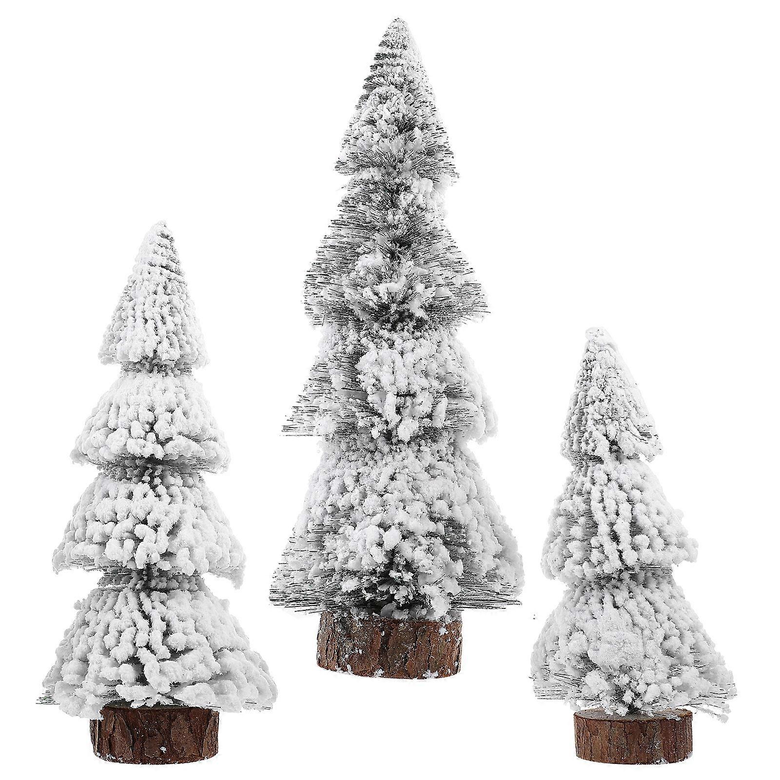 Tree Decor, Snowy Finish Mini Trees Perfect for Themed Scenes
