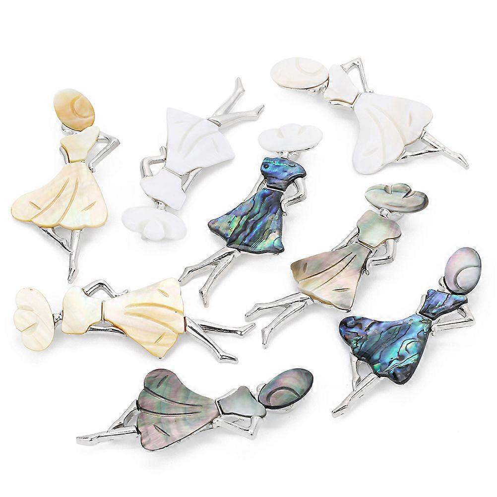 Beauty Girl Shaped Pendant, Elegant Brooch Suitable for Multiple Outfits