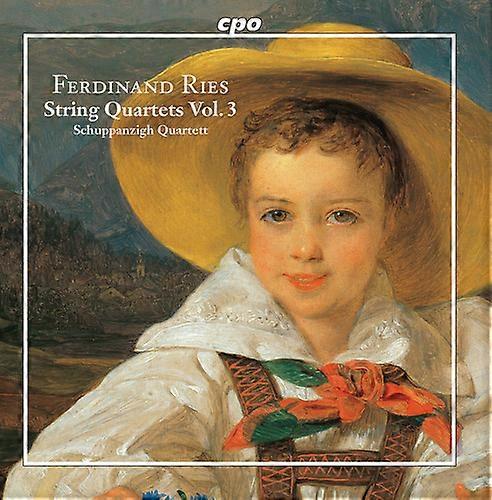 Ries / Schuppanzig Quartett / Massades - String Quartets 3  [COMPACT DISCS] USA import