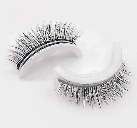 Reusable Adhesive Eyelashes, False Lashes 3d Self Adhesive False Eyelash Easy To Put On Natural Fake Eyelashes