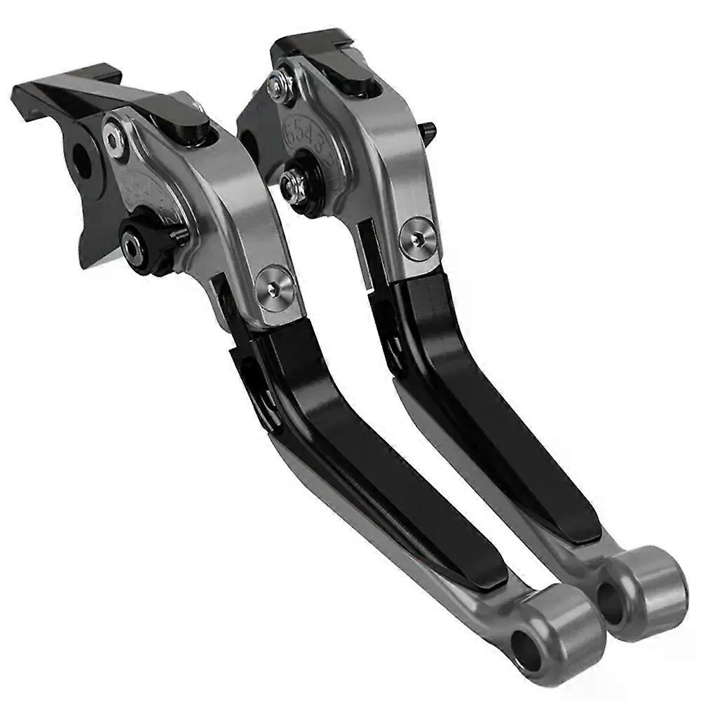 Motorcycle CNC Extendable Handlebar Adjustable Folding Brake Clutch Levers for Kawasaki ZX6R 636 2007-2018