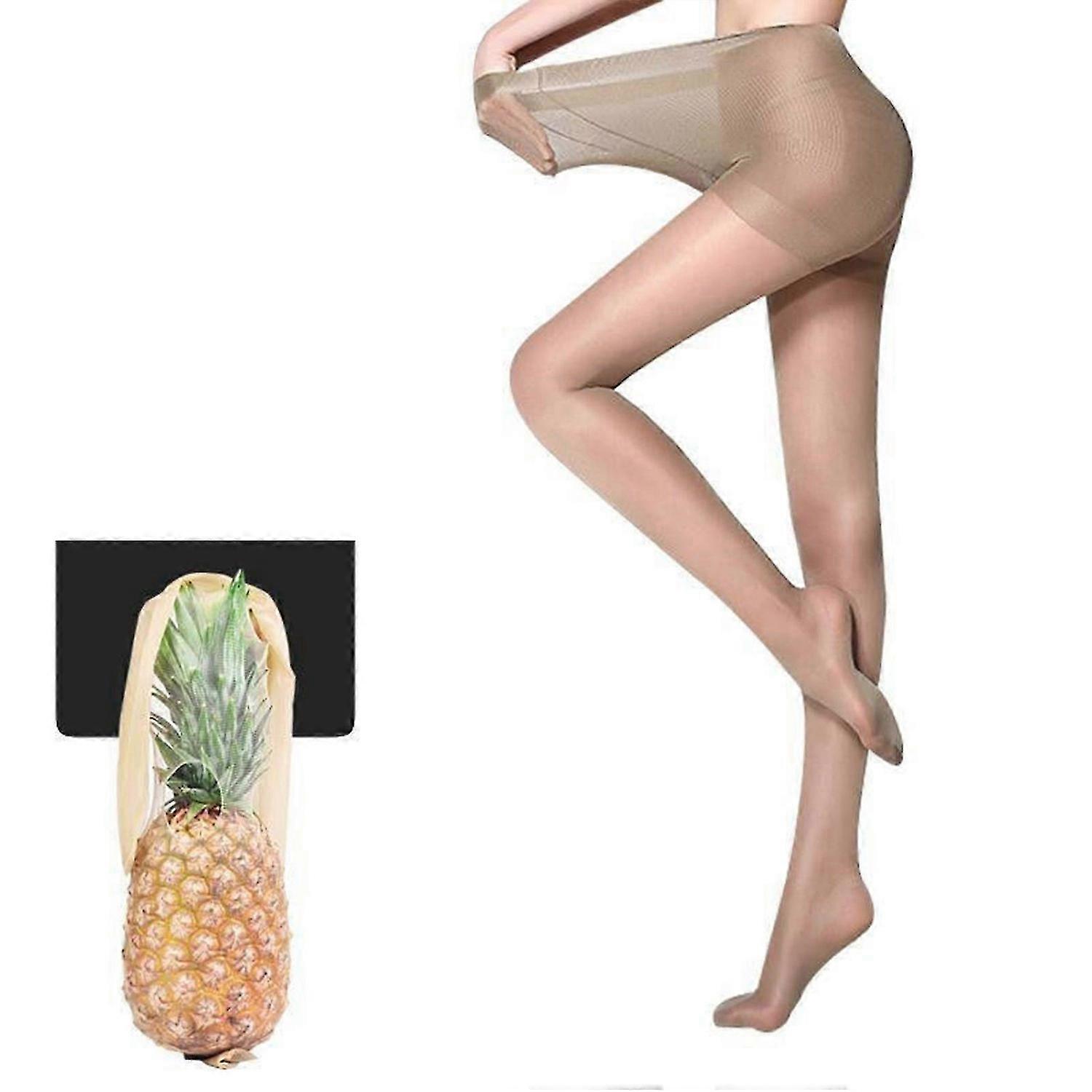 Kadın Seksi Şeffaf İpek Çorap, Kadın Şeffaf Yüksek Bel Tayt, Ayrılma Önleyici Tayt w