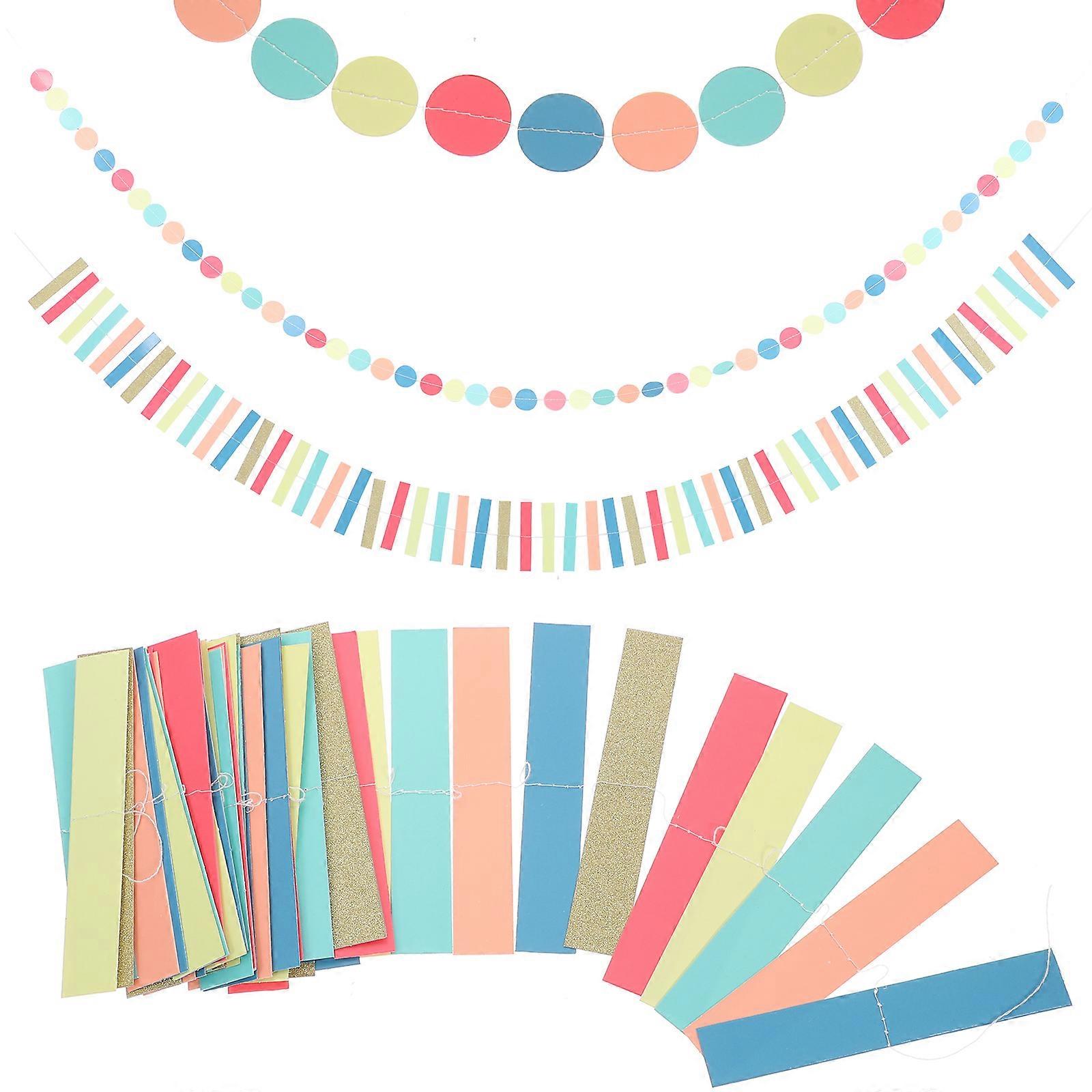 Multi Colored Classroom Party Ceiling Decorations Ideal For Teachers And Parents 2Pcs