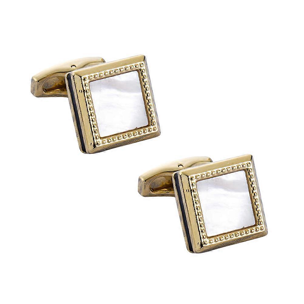 Stylish Cuff Links Designed For Men Ideal For Wedding And Business Meeting Attire 1 Pair