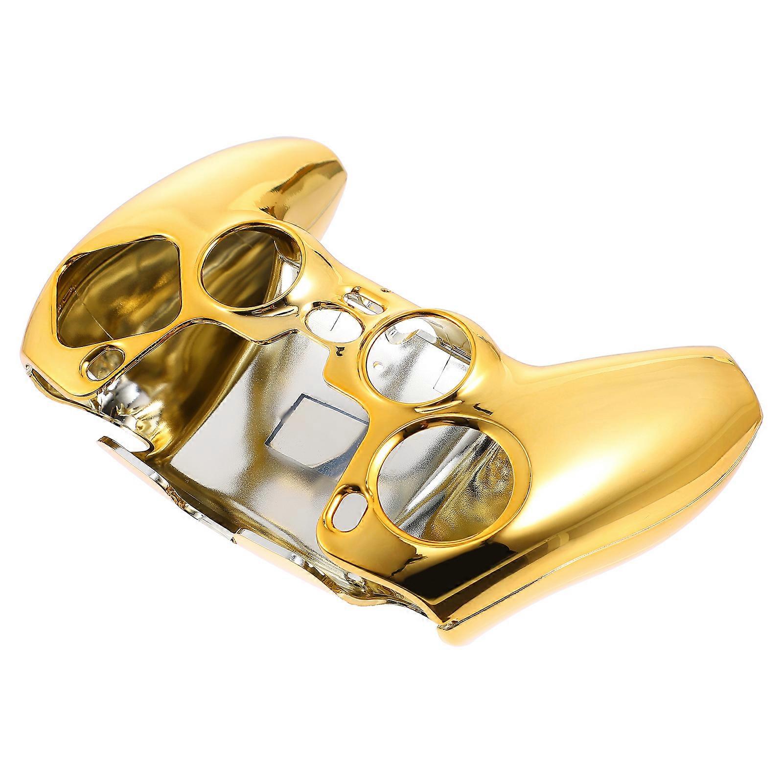 Golden ABS Gamepad Protective Cover for Durable Protection with Comfortable Grip 1 Pc