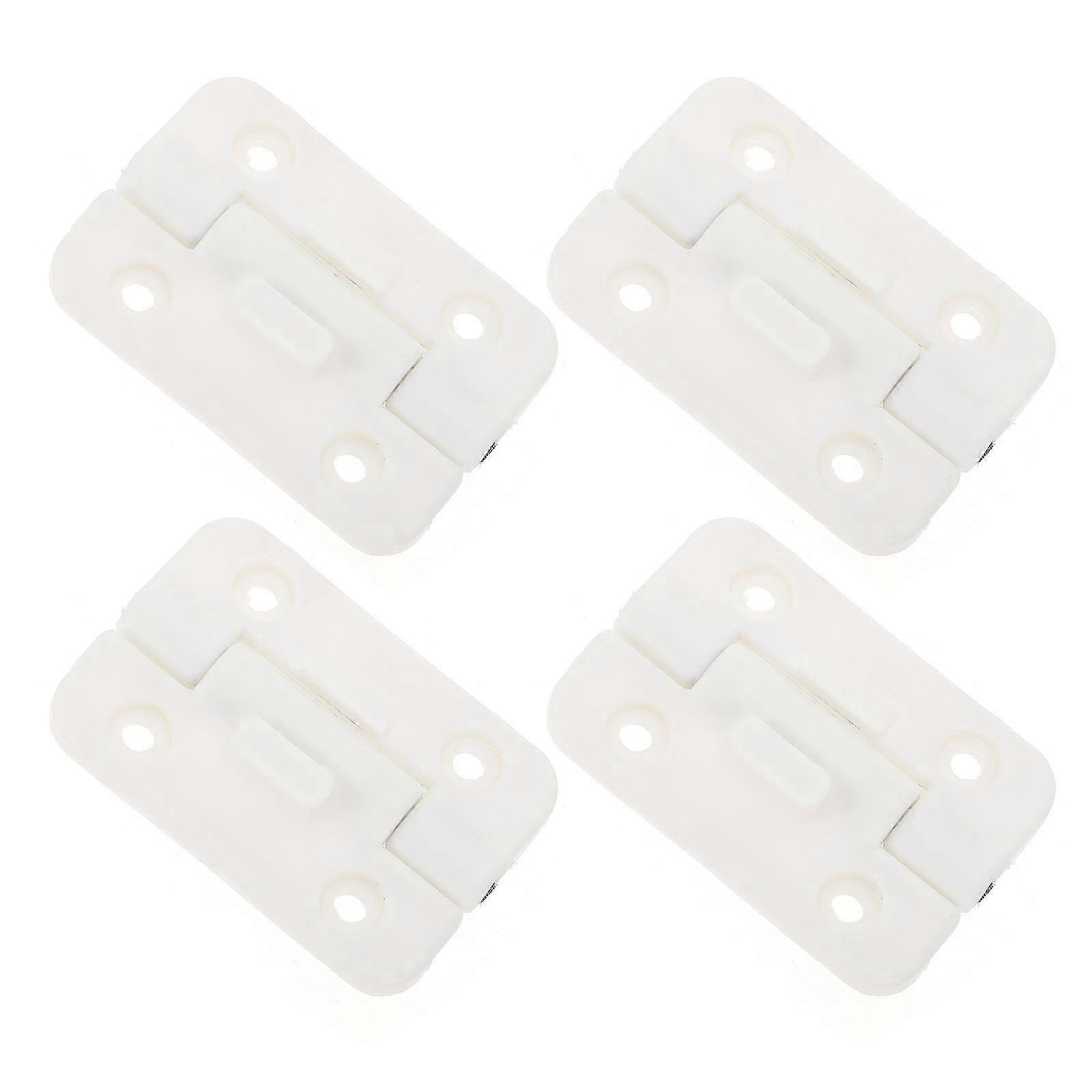 Fridge Hinge 4Pcs Plastic Hinge For Car Refrigerator Daily Use 6X4CM Rectangular Accessories