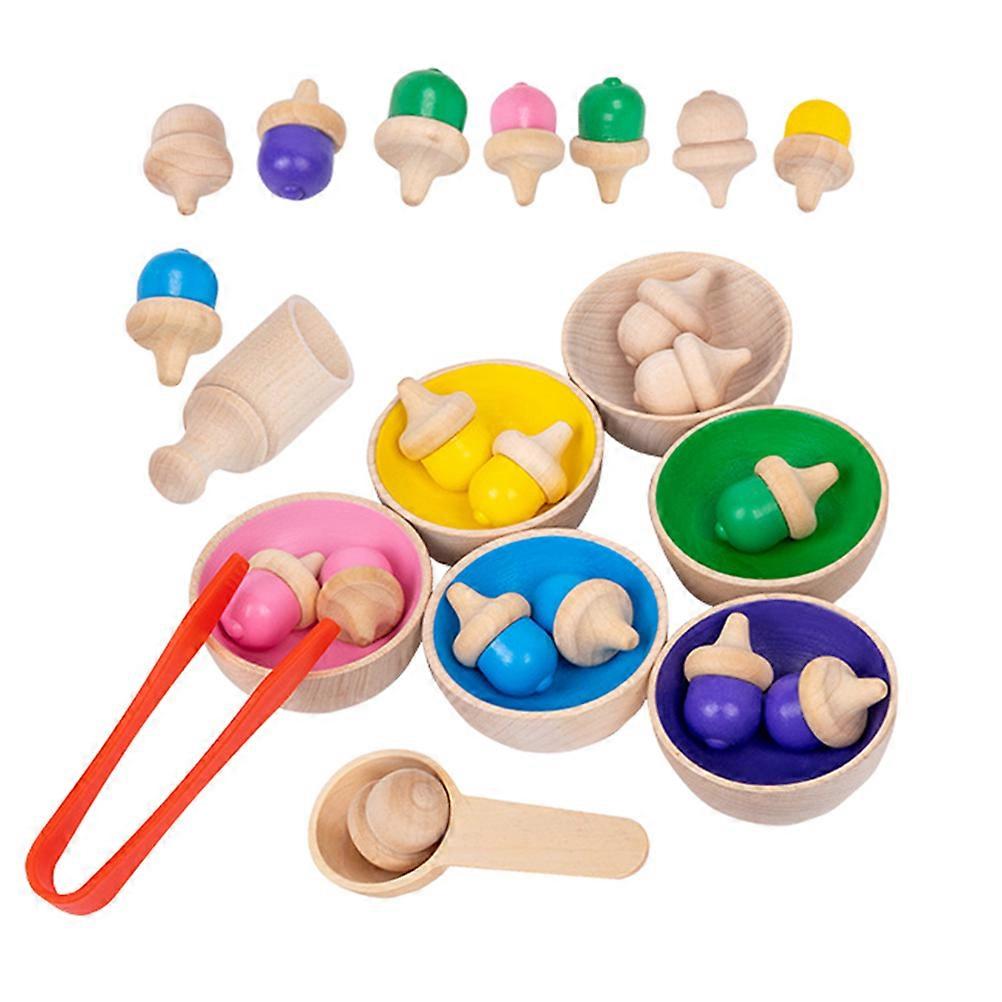 Color Sorting Toys For Kids Educational Playthings Assorted Color 1 Set For Brain Development