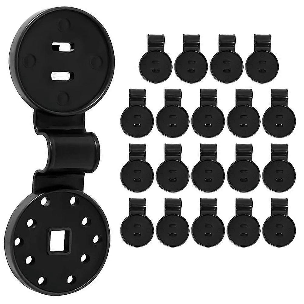Here's a polished and professional product description based on your input:
**20pcs Durable Sun Shade Clips for Garden Netting – Lightweight
