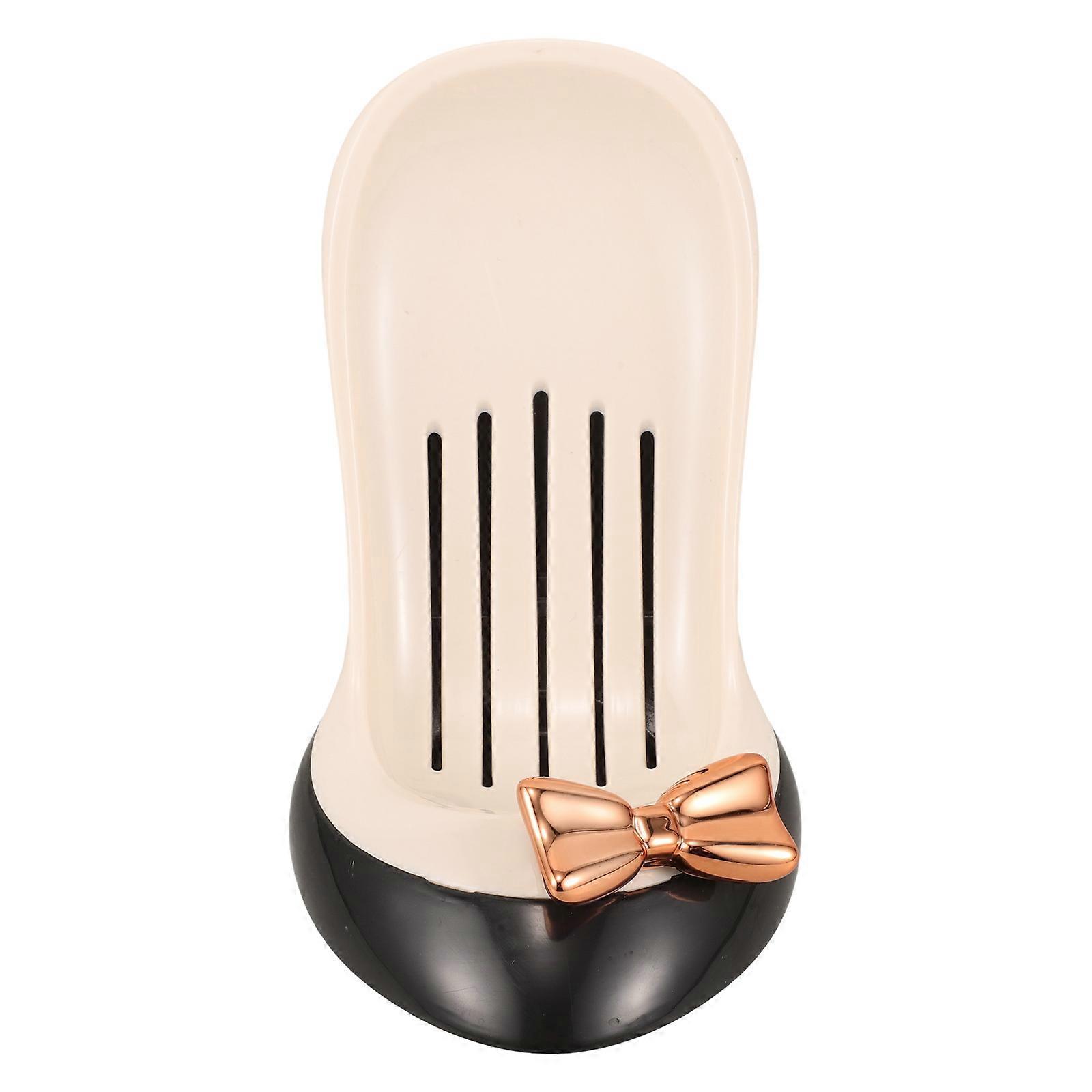 Elegant Lightweight High Heels Soap Holder with Efficient Drainage Design for Bathroom and Kitchen Use