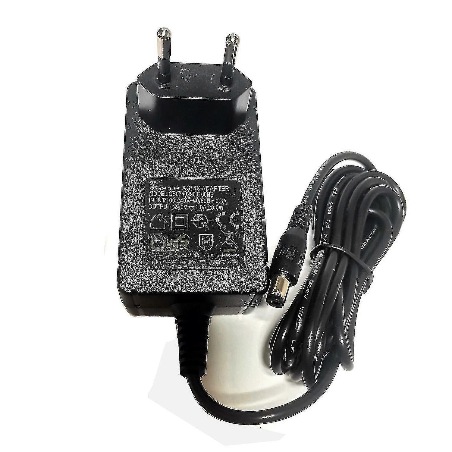 29V 1A AC / DC-adapter med EU-plugg - universell strømforsyning for elektrisk sofastol