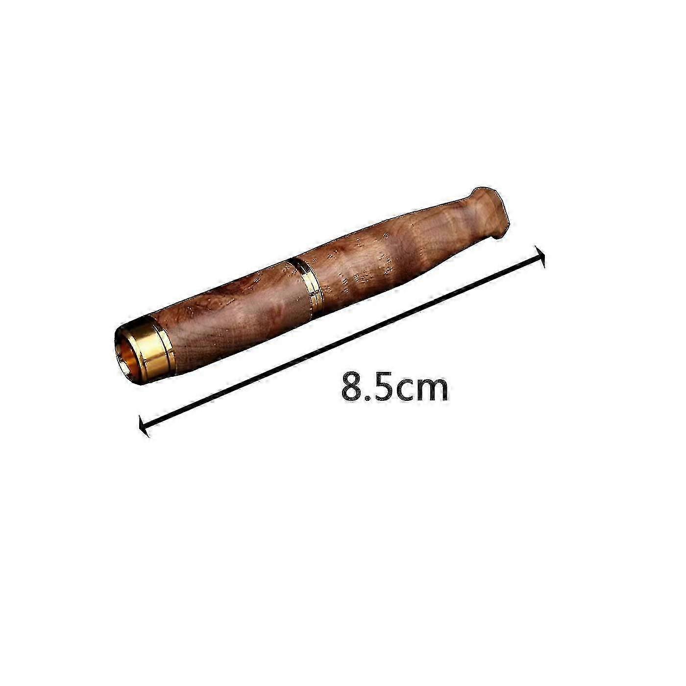 2 Pcs Mahogany Wooden Cigarette Holder Handmade Vintage Wooden Cigarette Holder For Standard Cigarette-yky