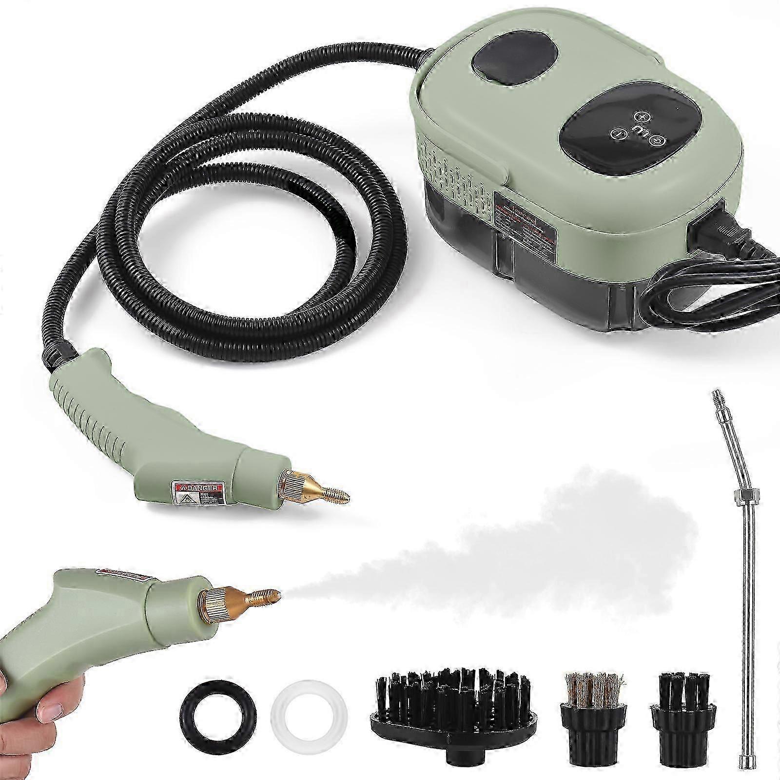 Handheld steam cleaner for tough stains with 1100ml water tank