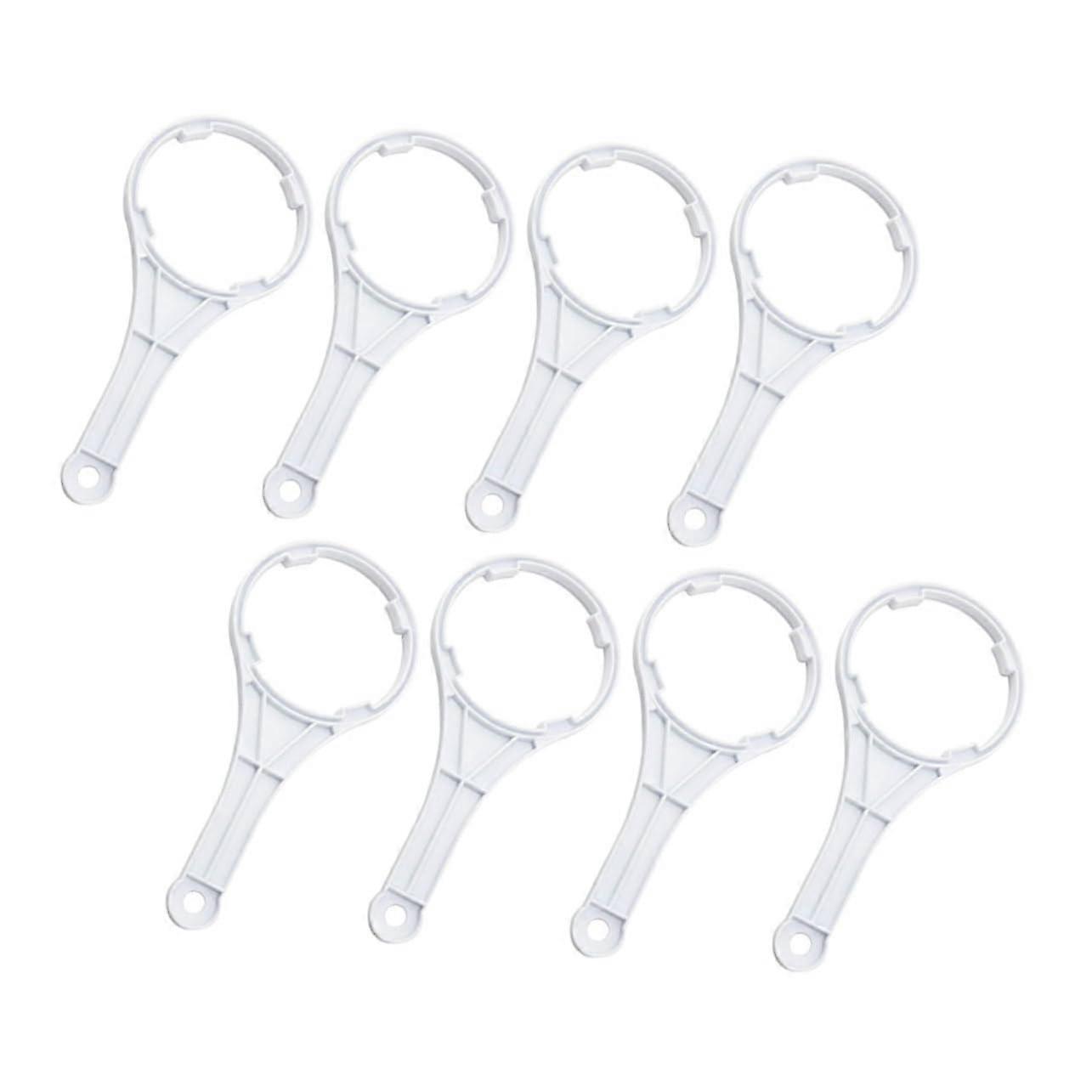 Water Filter Canister Wrench 8 Pack Plastic Membrane Cup Design For Filter Housings